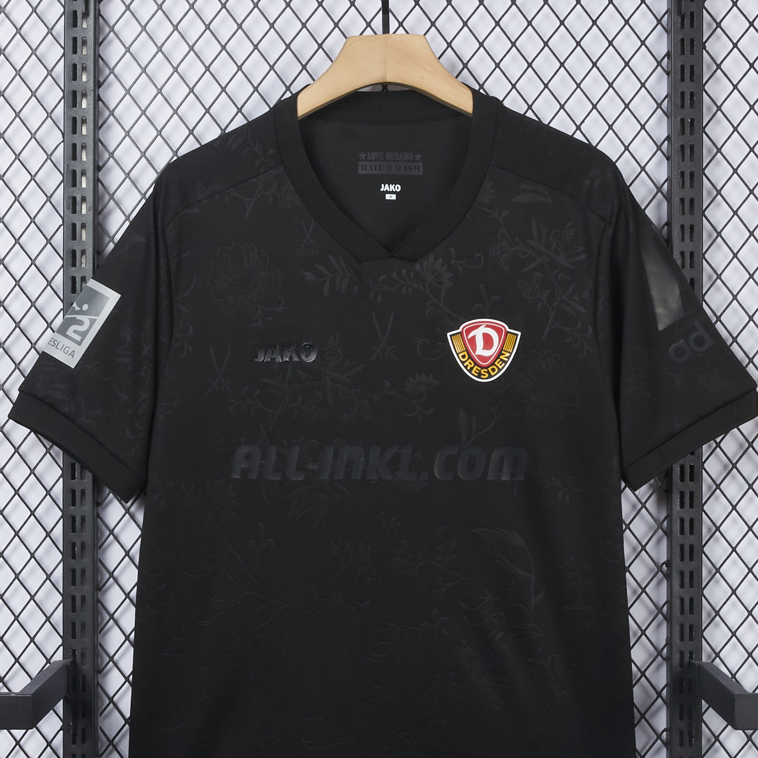 AlphaJersey-Dynamo Dresden 25-26 Black Special Jersey - Fans Version