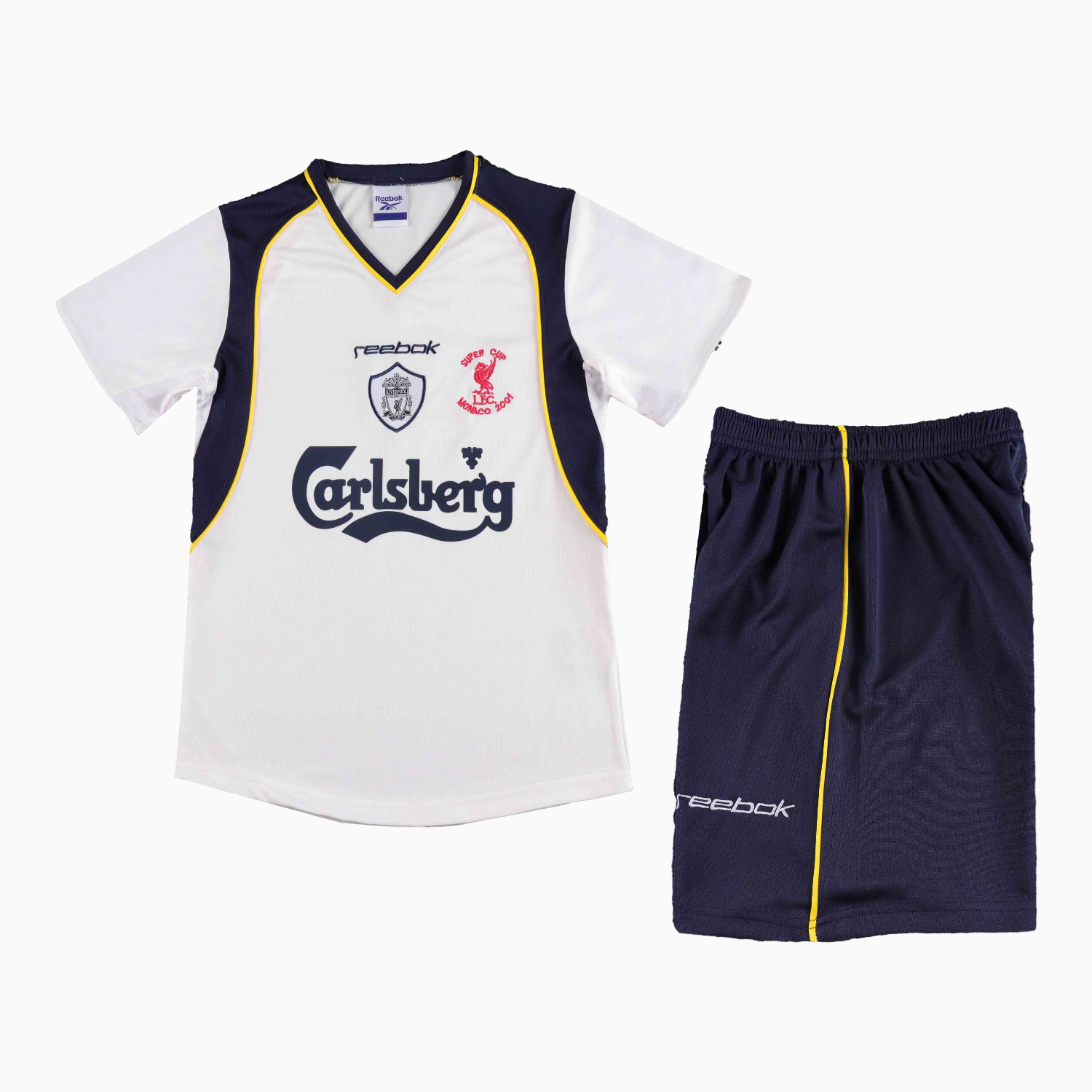 AlphaJersey-Retro Liver.pool 2001-02 Away Kids Kit