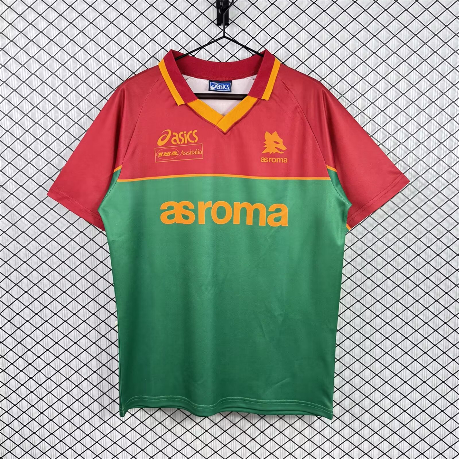 AlphaJersey-Retro Roma 1995-96 Pre-Match Training Jersey