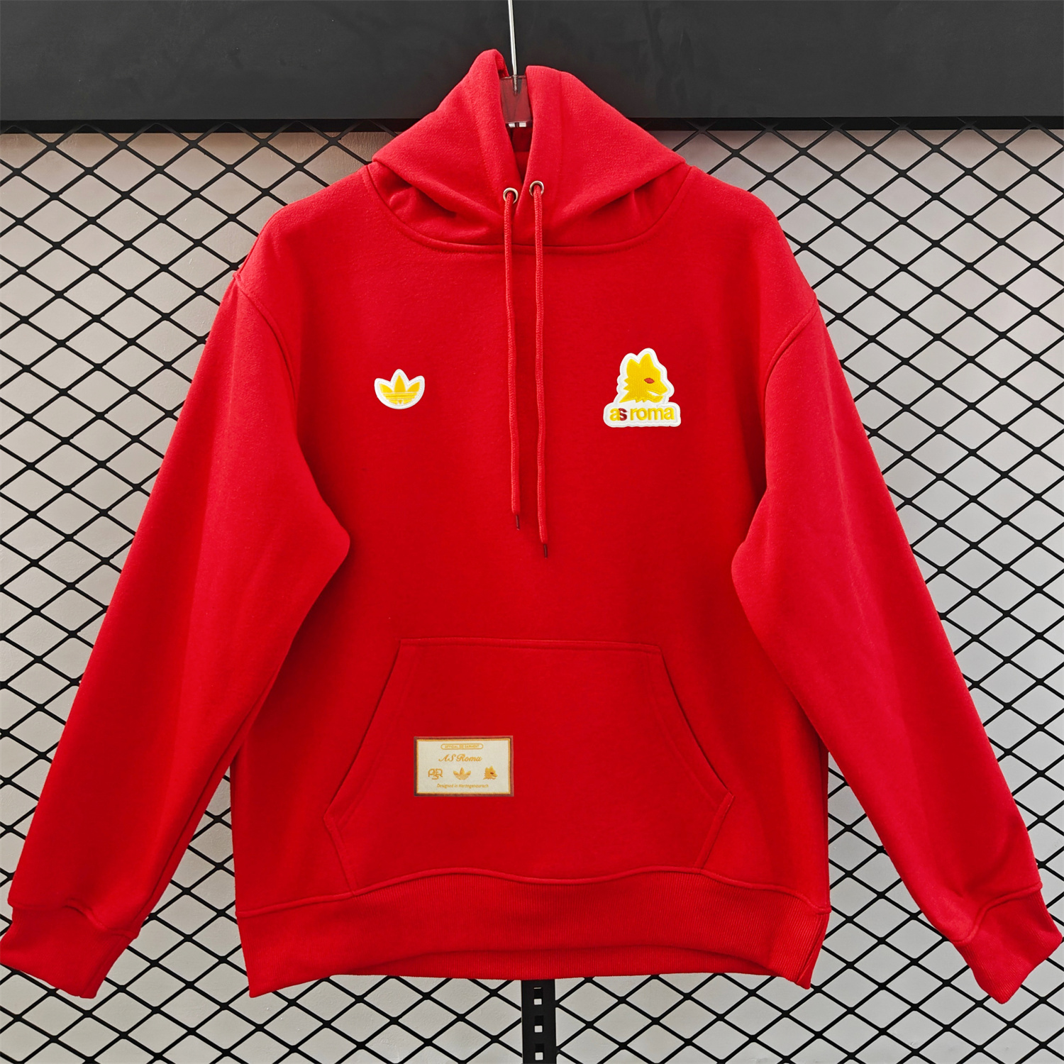 AlphaJersey-AS Roma 25-26 Originals Terrace Icon Unisex Pullover Hoodie