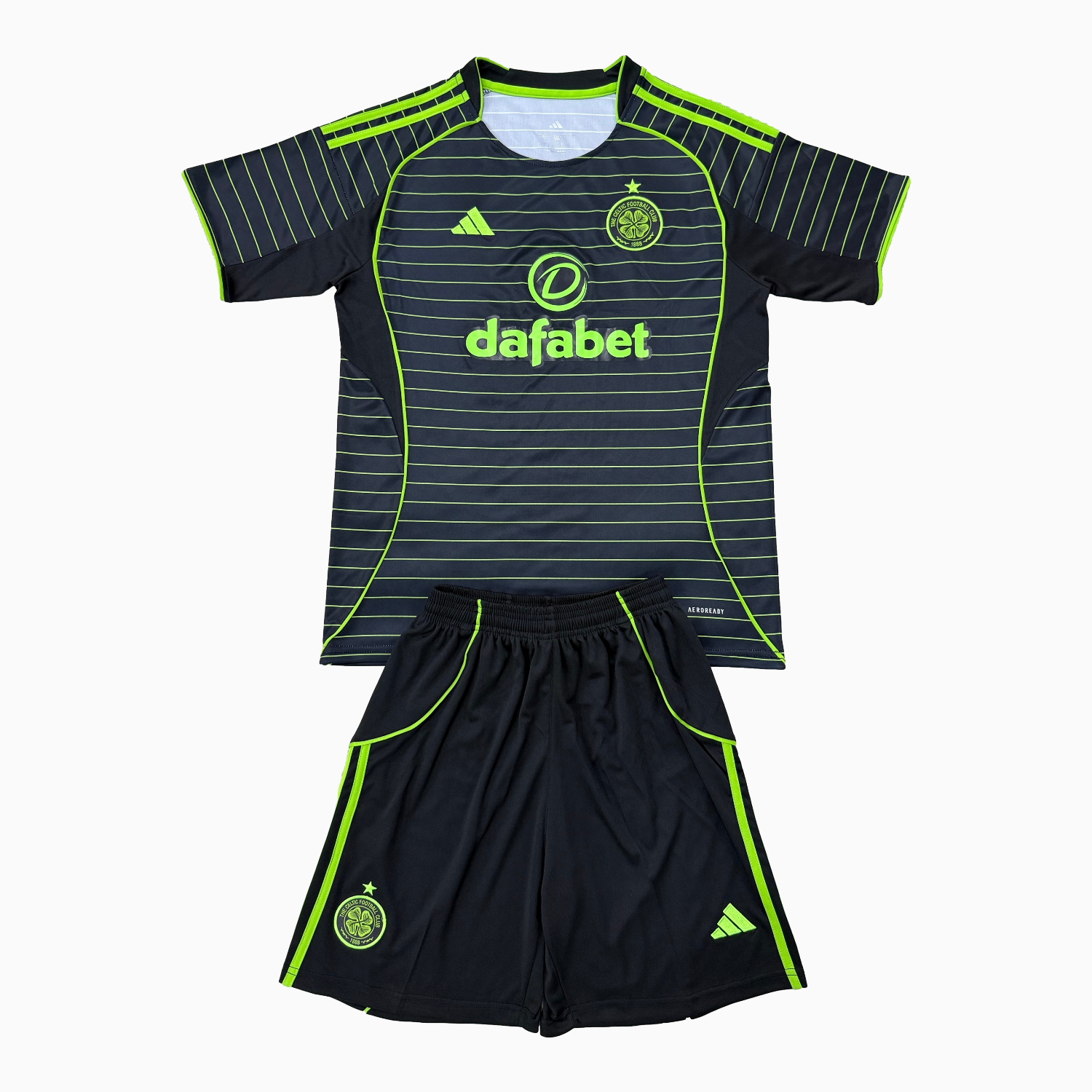 AlphaJersey-Celtic 25-26 Away Men's Adult Jersey Set - Fans Version
