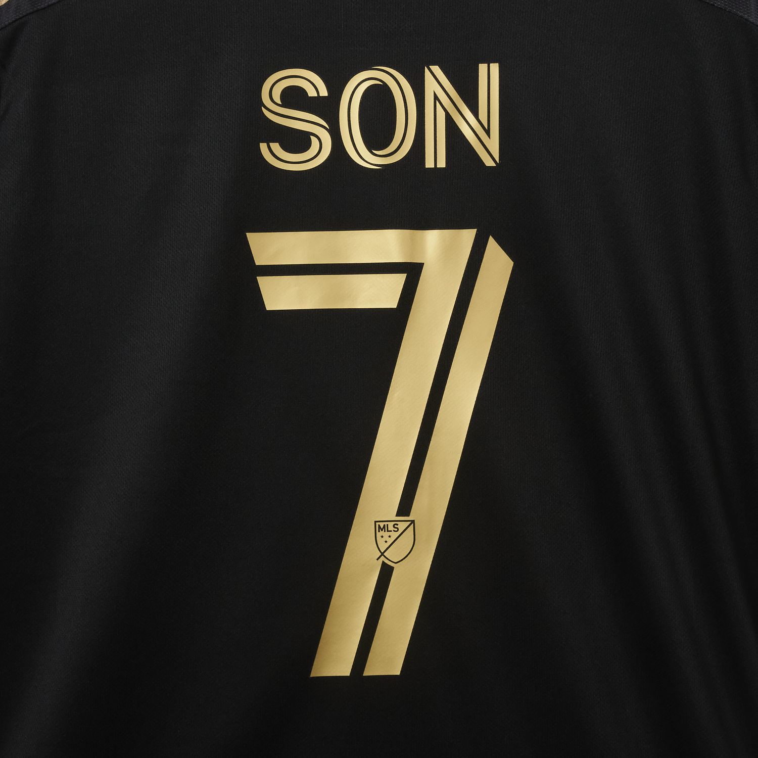 AlphaJersey-Los Angeles FC 25-26 Home Black Jersey - Fans Version