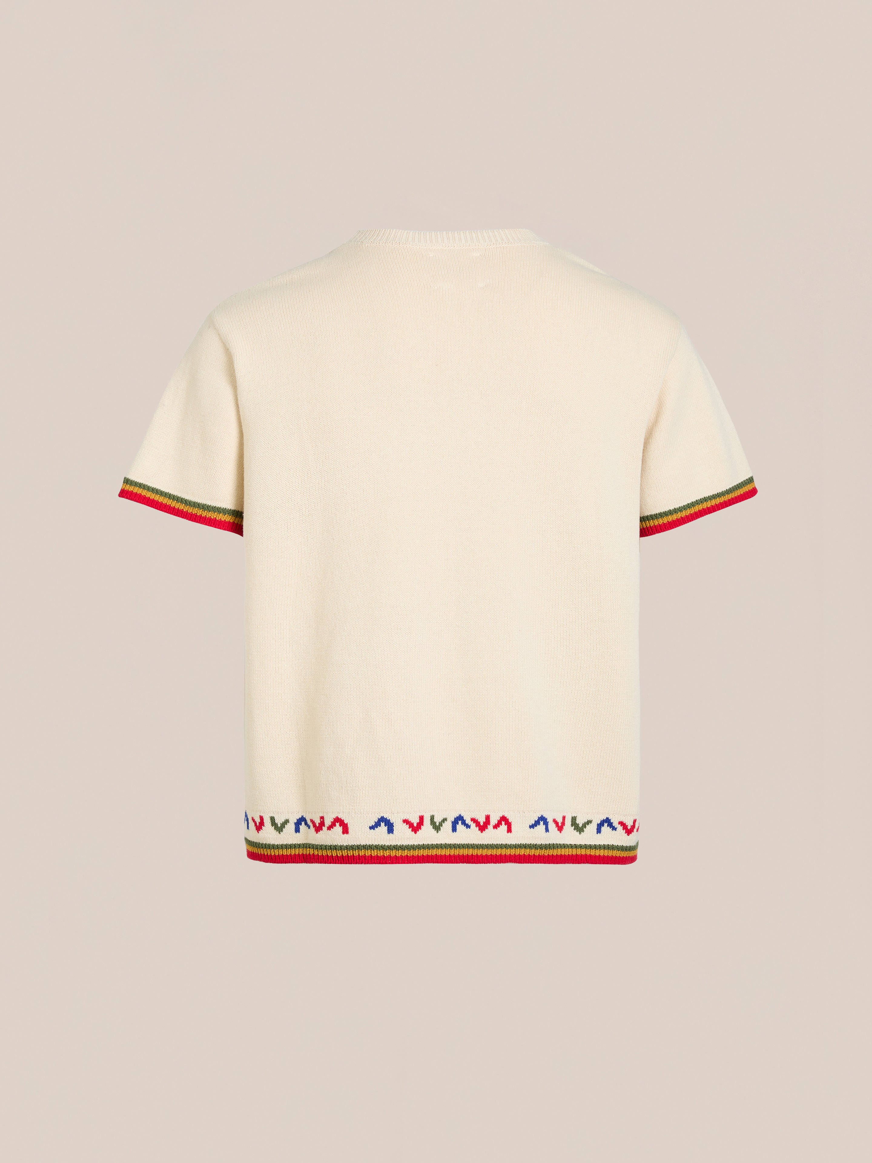 Knit Flower Petal Tee | Modern Menswear by yycbvcnbmmnbm