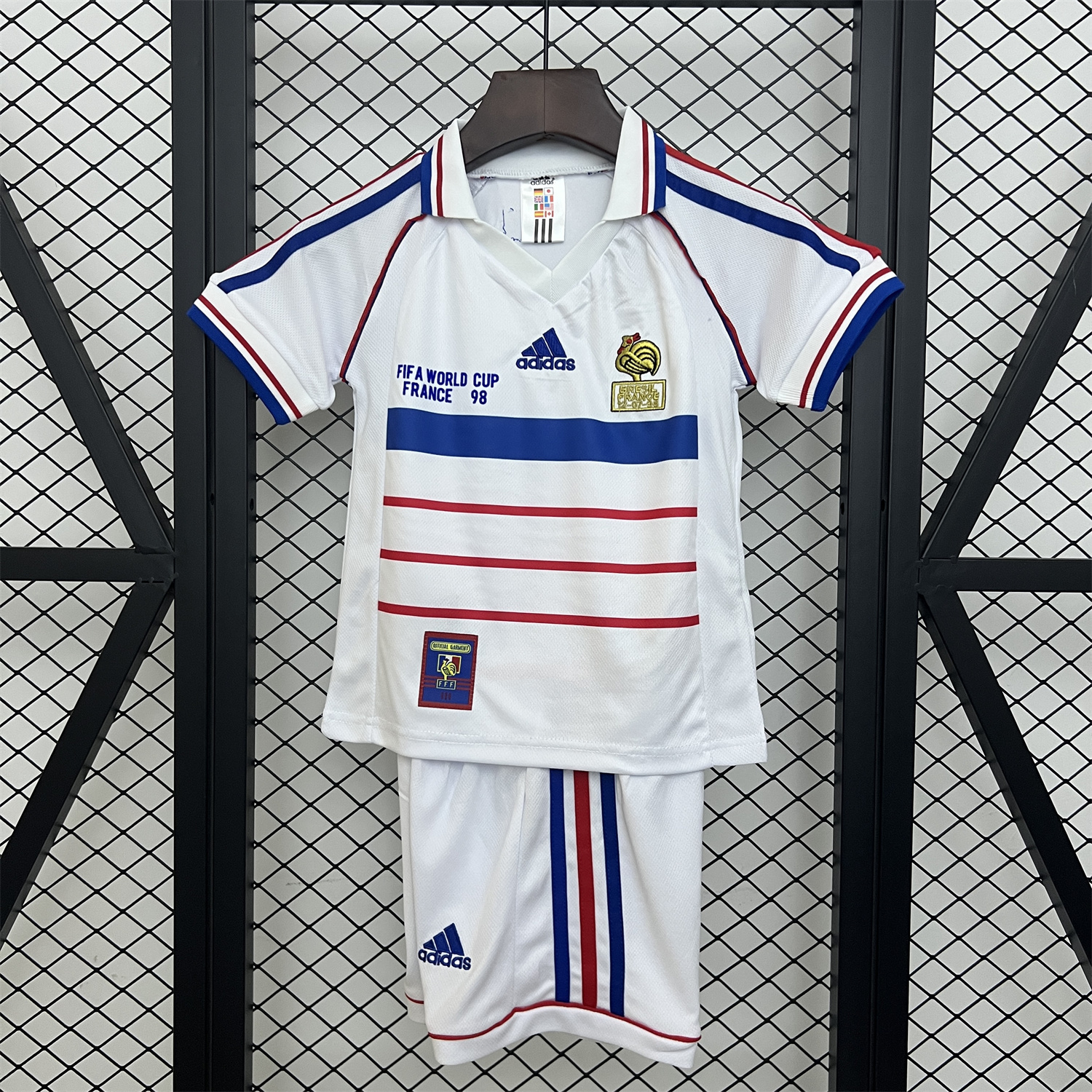 AlphaJersey-Retro France 1998 Away Kids Kit