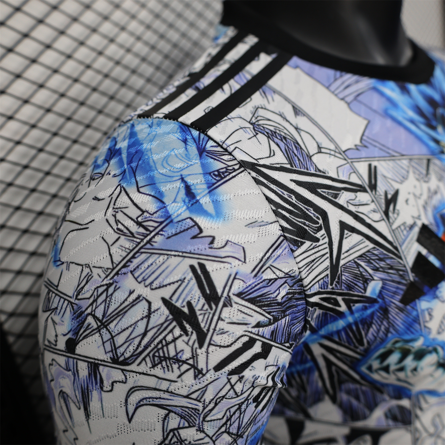AlphaJersey-Japan 25-26 Blue Super Saiyan God Special Edition Jersey - Player Version