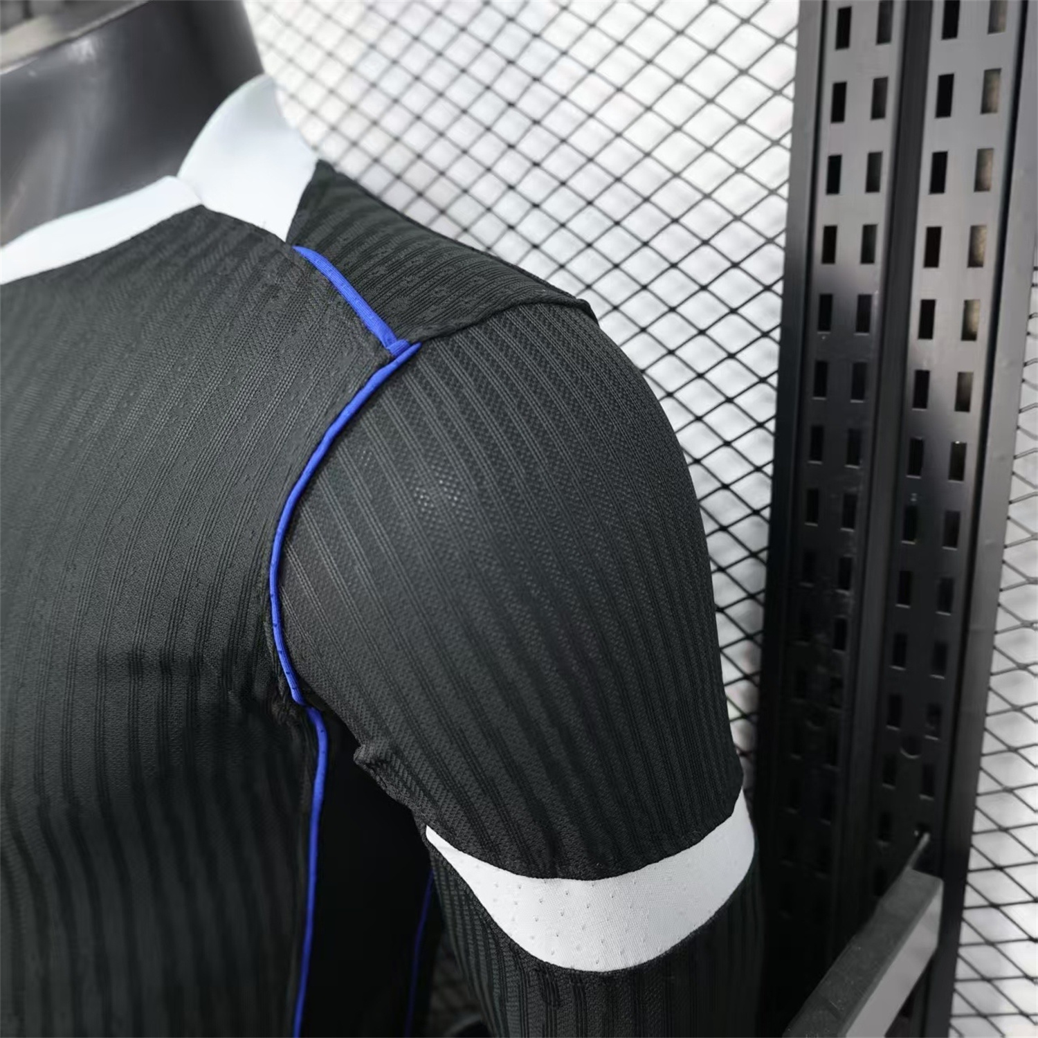 AlphaJersey-C.H.E.L.S.E.A 25-26 Third Long Unsponsored Black Jersey - Player Version