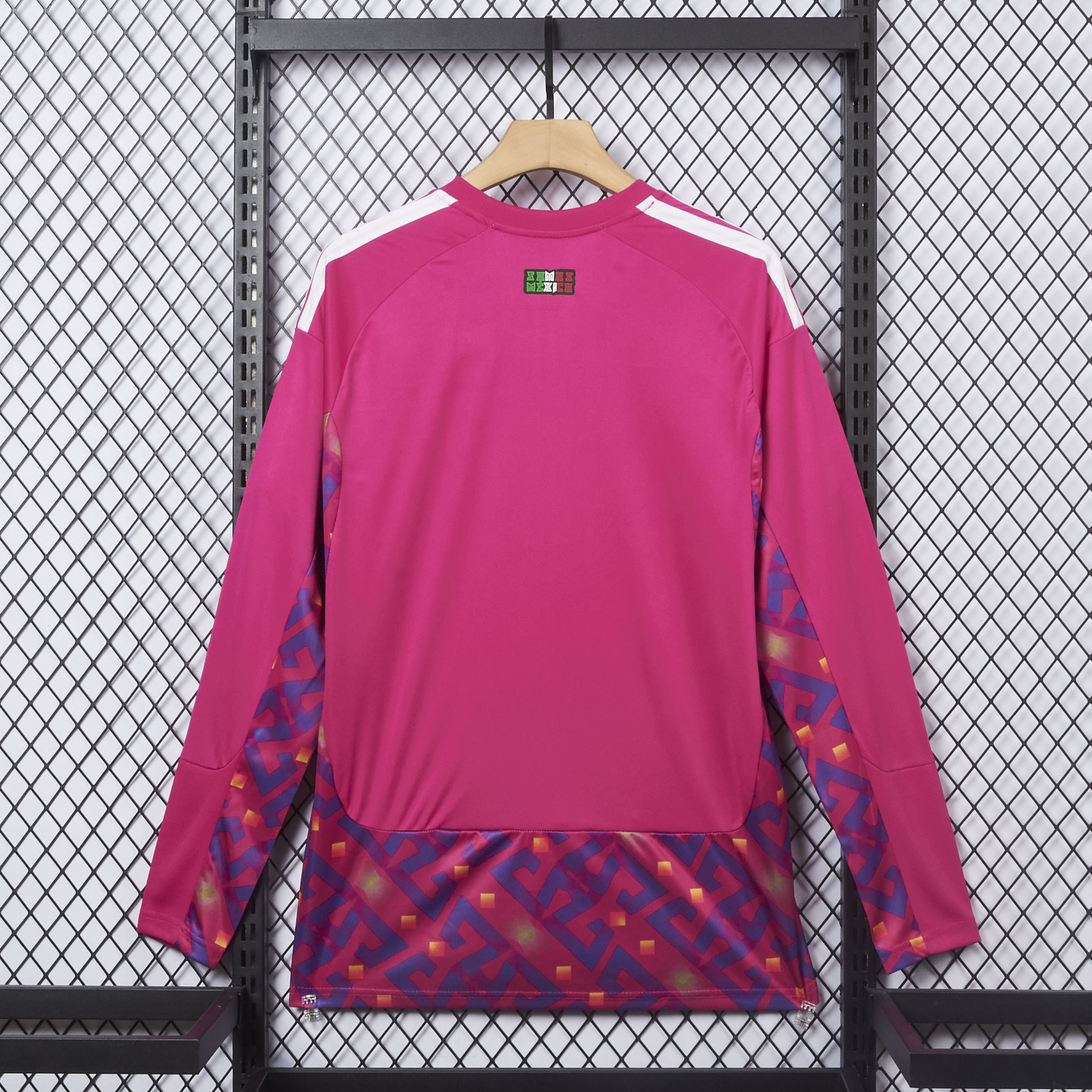 AlphaJersey-Mexico 2026 Pink Goalkeeper Long Sleeves Jersey - Fans Version