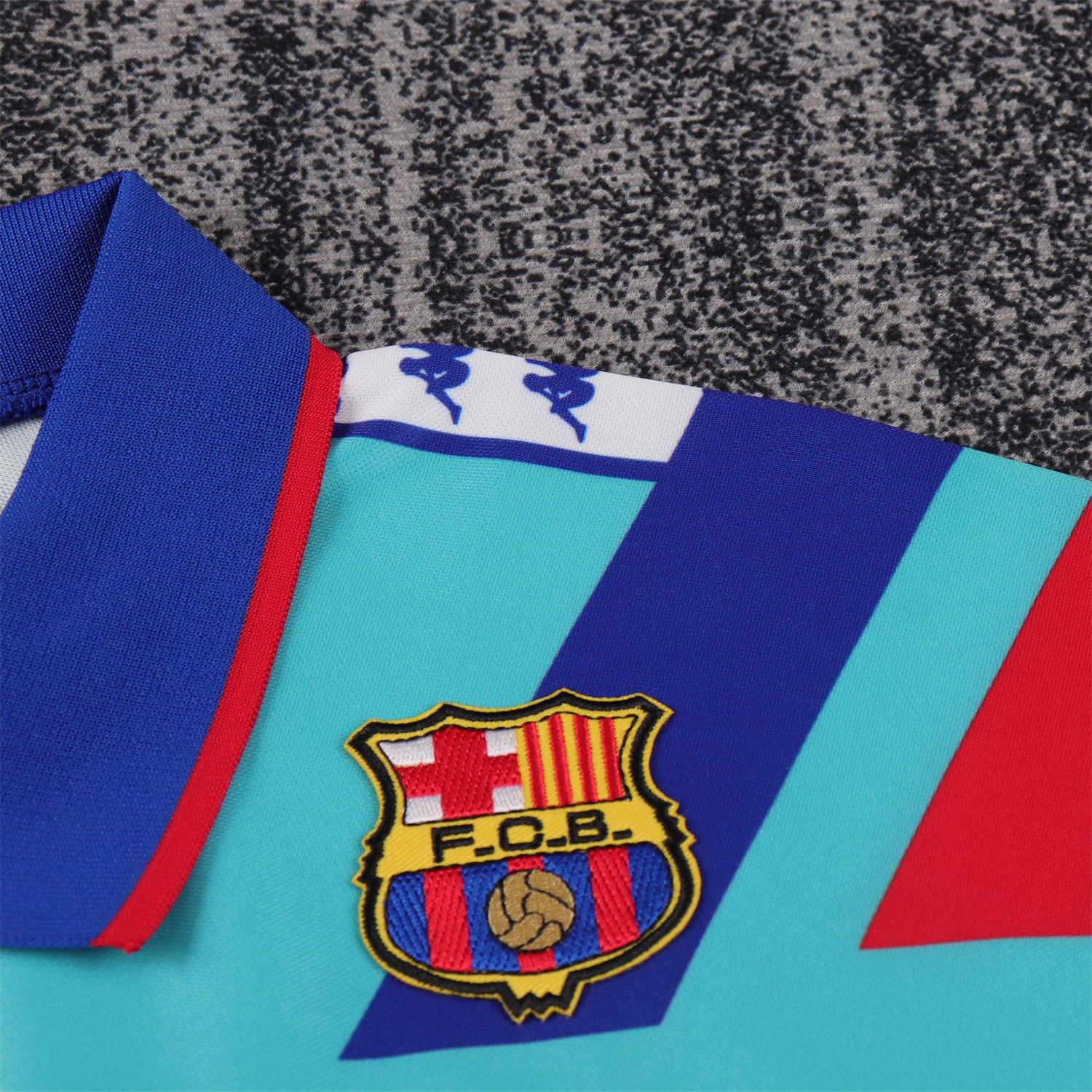 AlphaJersey-Retro Barcelona 1992-95 Away Kids Kit