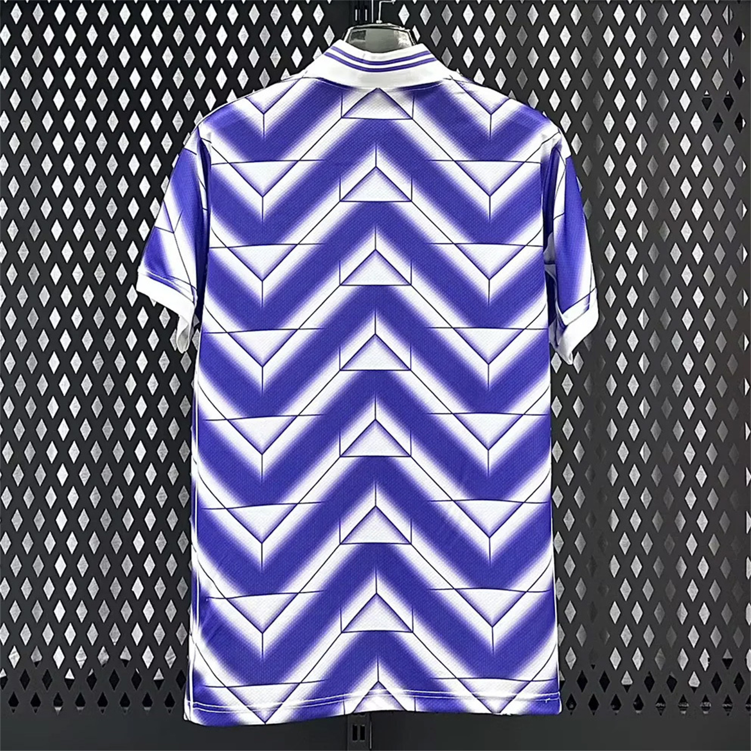 AlphaJersey-Real Madrid 25-26 Refracted Purple Light White Special Jersey - Fans Version