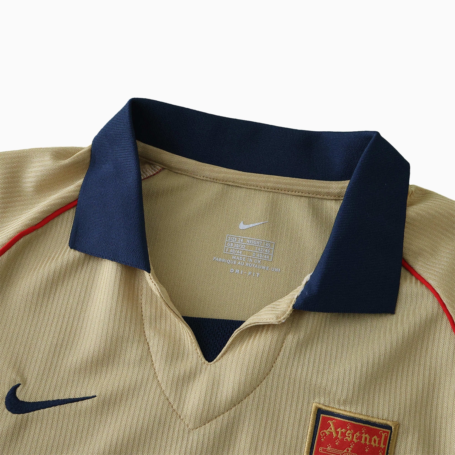 AlphaJersey-Retro Arsenal 2001-02 Away Kids Kit