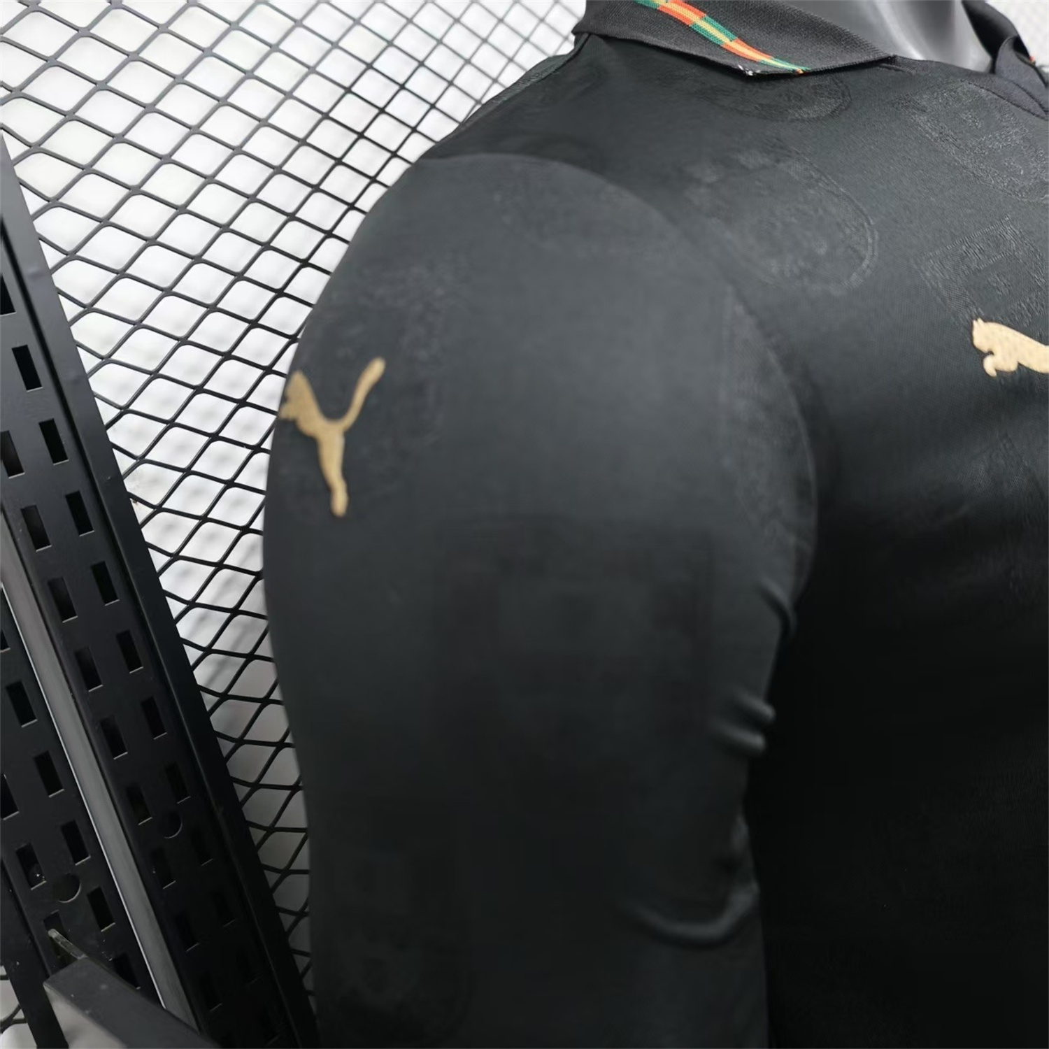 AlphaJersey-Portugal 2026 Away Black Long Sleeves Jersey - Player Version