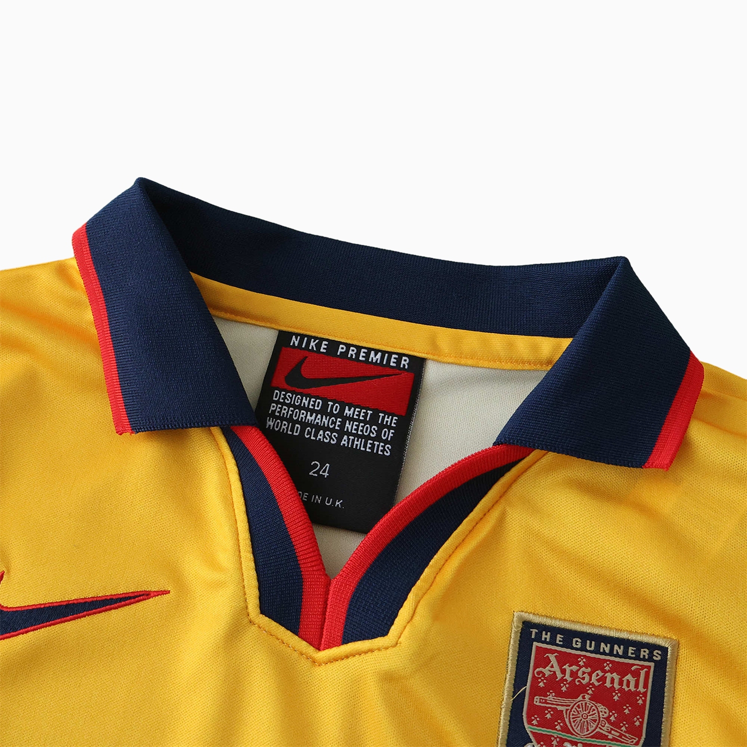 AlphaJersey-Retro Arsenal 1997-99 Away Kids Kit
