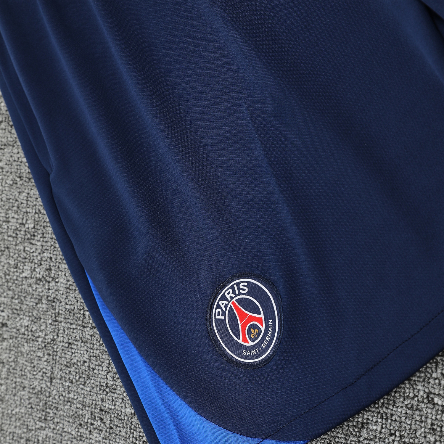 AlphaJersey-Paris Saint-Germain PSG 25-26 Vest Training Set - Ocean Blue Vest & Deep Blue Shorts