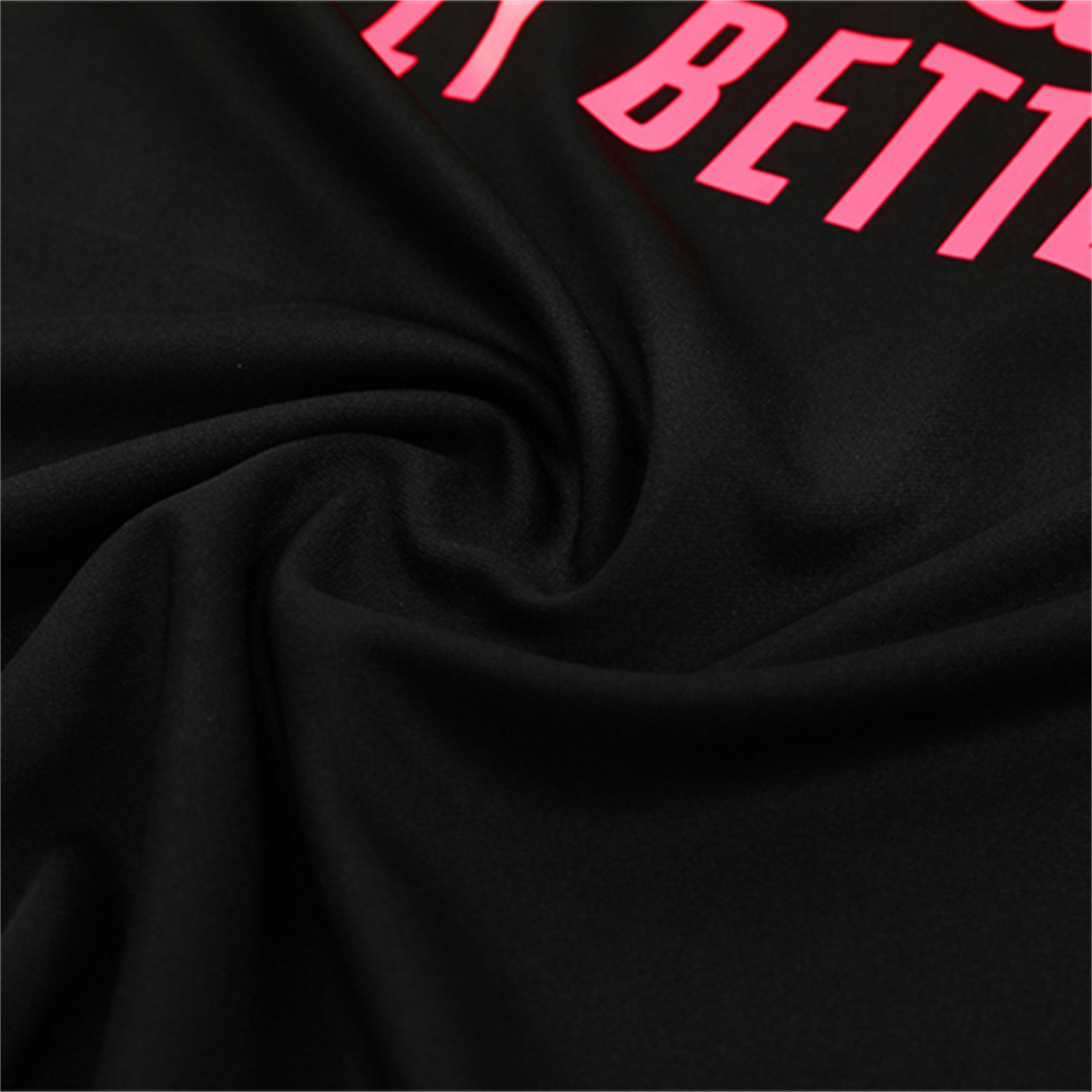 AlphaJersey-Arsenal 25-26 Kids Long Sleeve Training Set - Pink Logo Balck Top & Black Pants