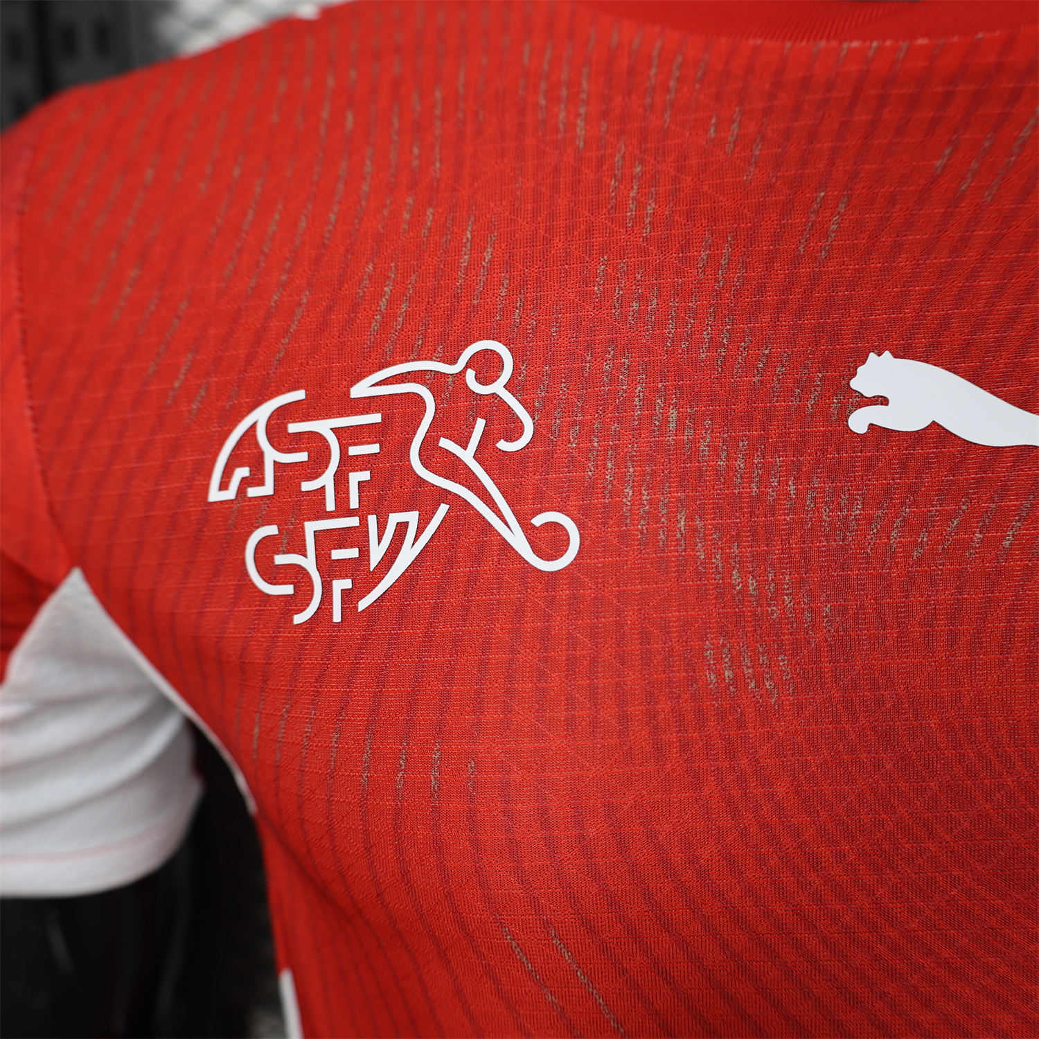 AlphaJersey-Switzerland 2026 Home Jersey - Player Version