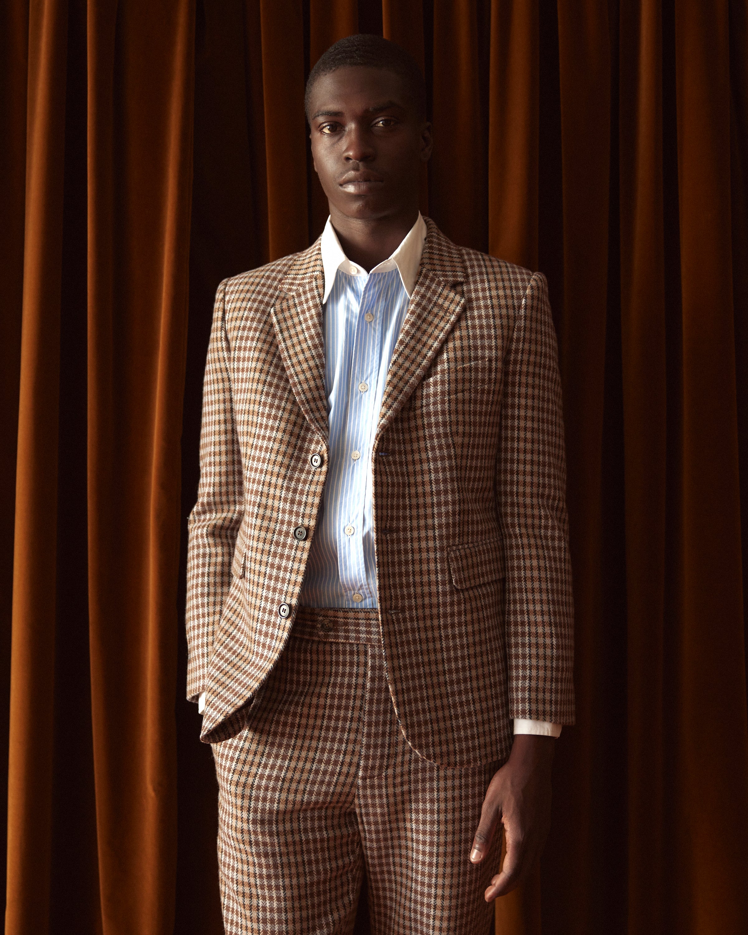 Marston Check Suit Jacket | Modern Menswear by yycbvcnbmmnbm