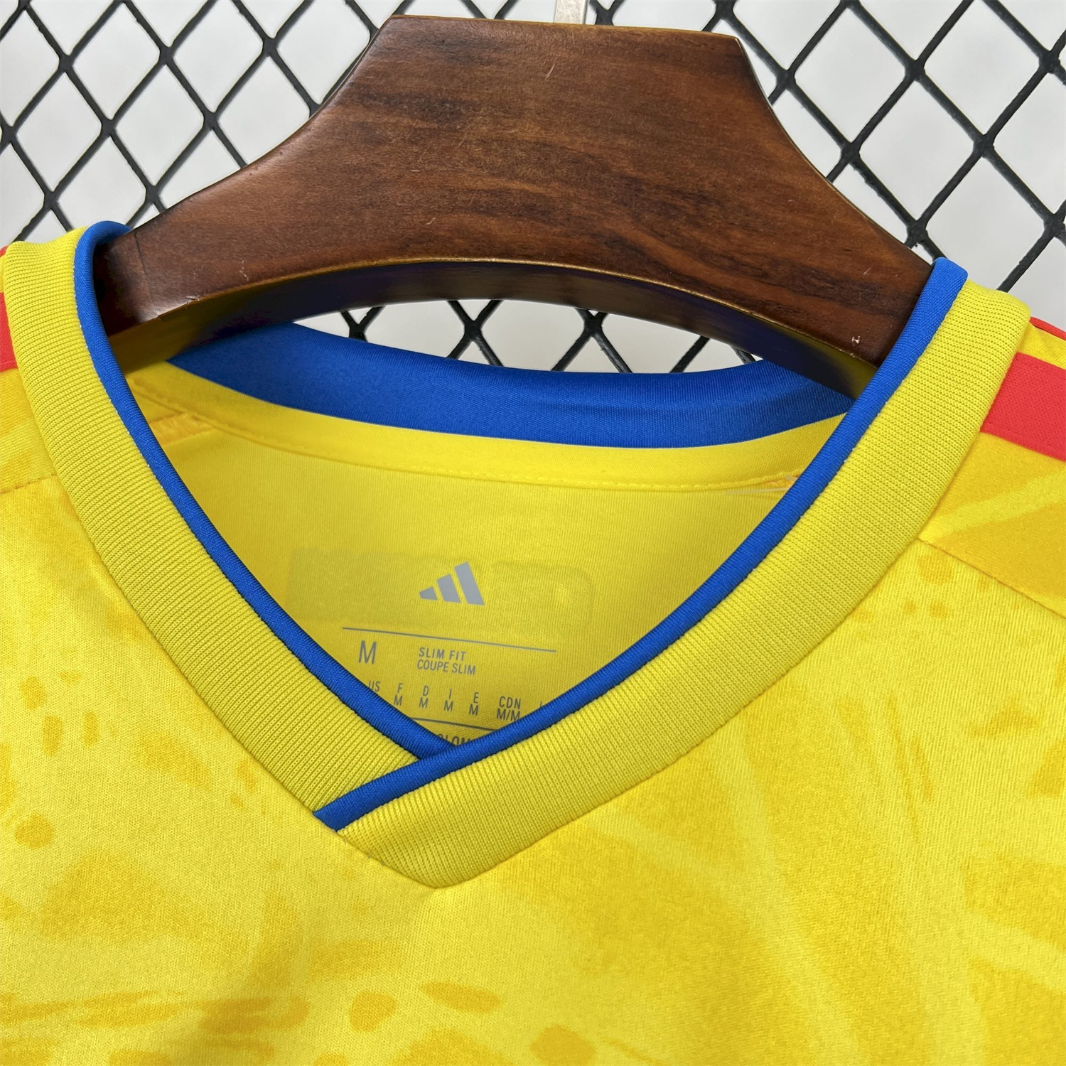 AlphaJersey-Colombia 2026 Home Long Sleeves Jersey - Fans Version