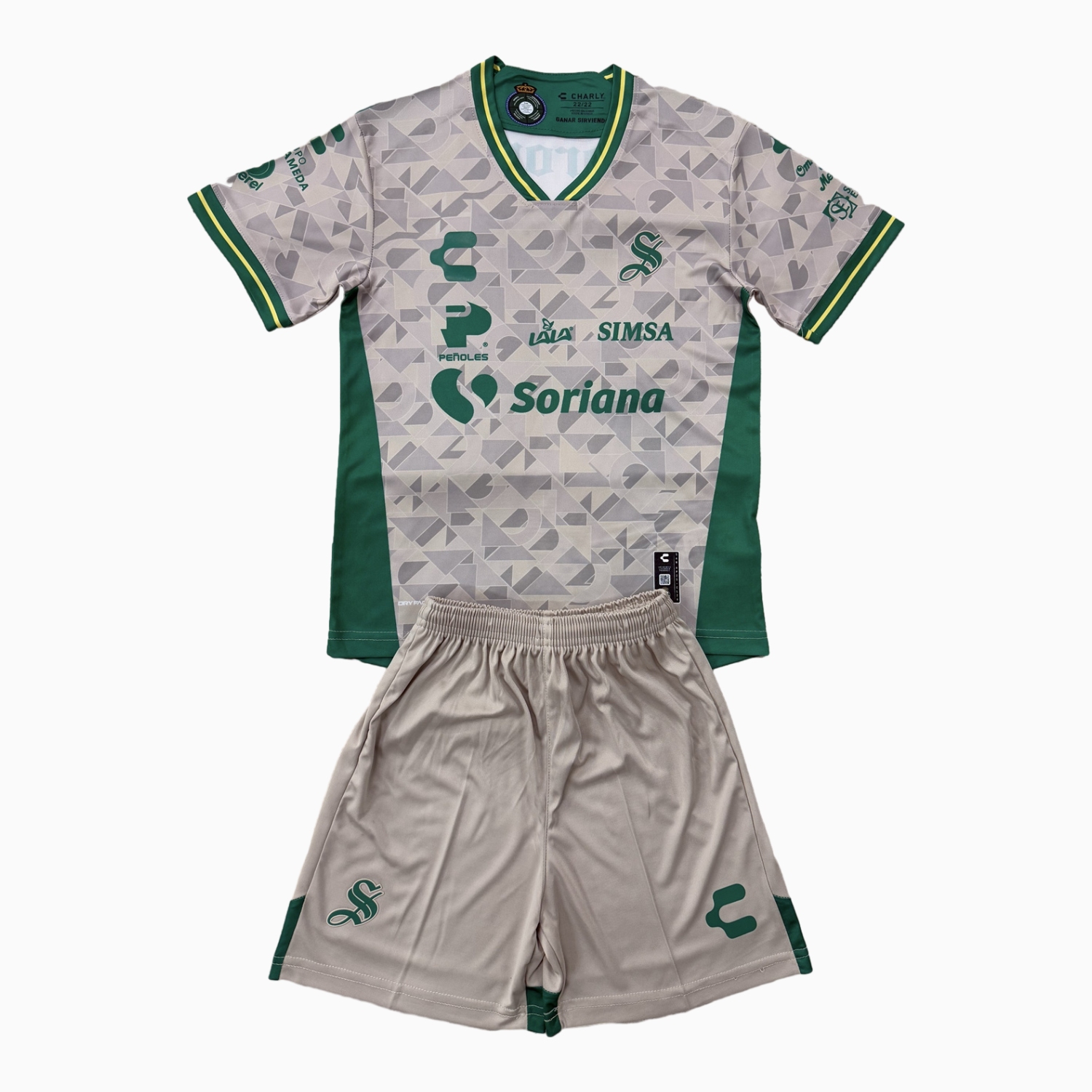AlphaJersey-Santos Laguna 25-26 Away Kids Kit