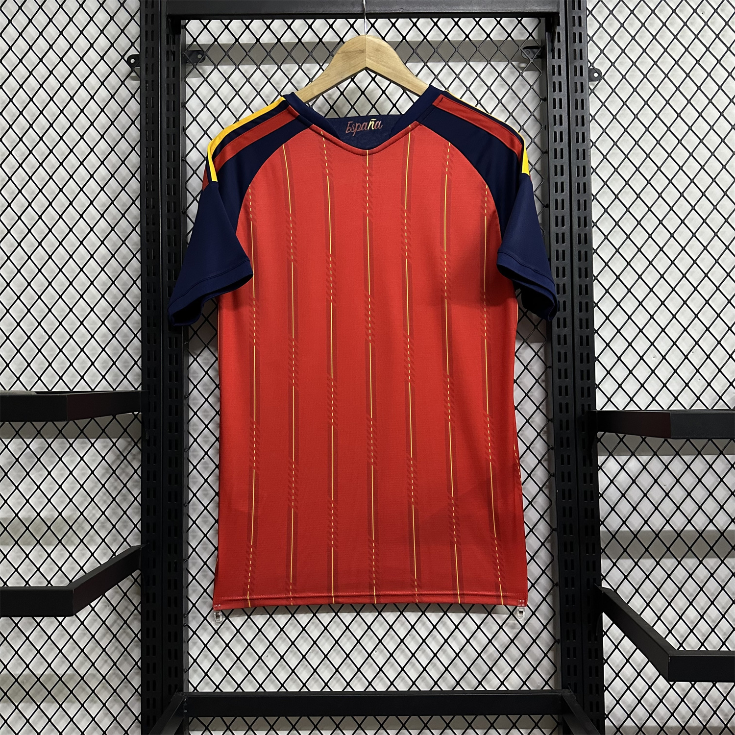 AlphaJersey-Spain 2026 Home Red Jersey - Fans Version