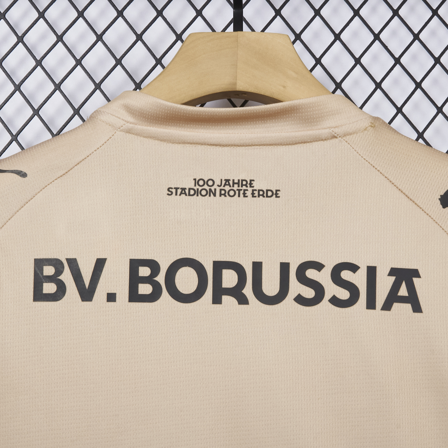 AlphaJersey-Dortmund 25-26 “100 JAHRE STADION ROTE ERDE” Beige Goalkeeper Special Jersey - Fans Version