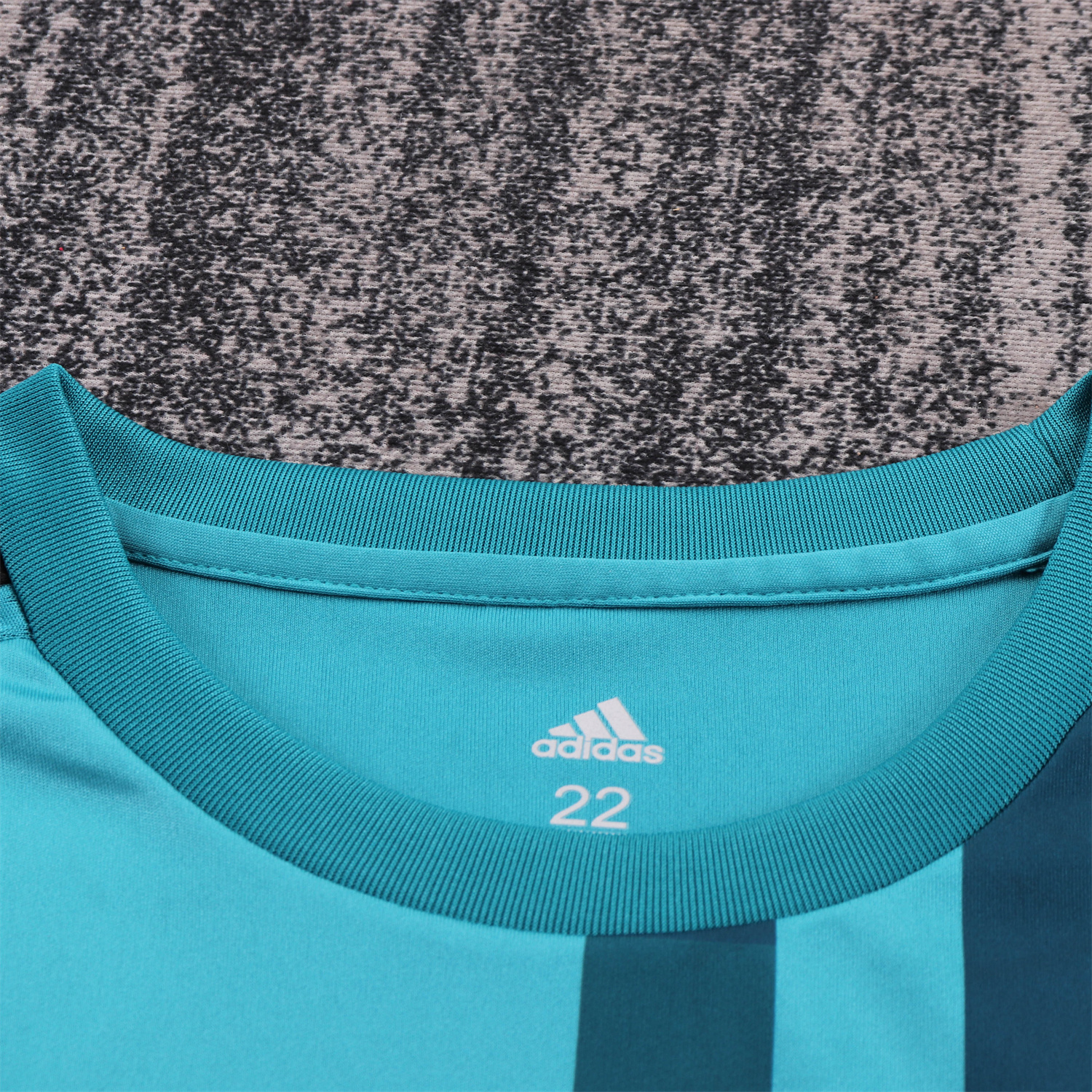 AlphaJersey-Retro Real Madrid 17-18 Third Long Sleeves Kids Kit