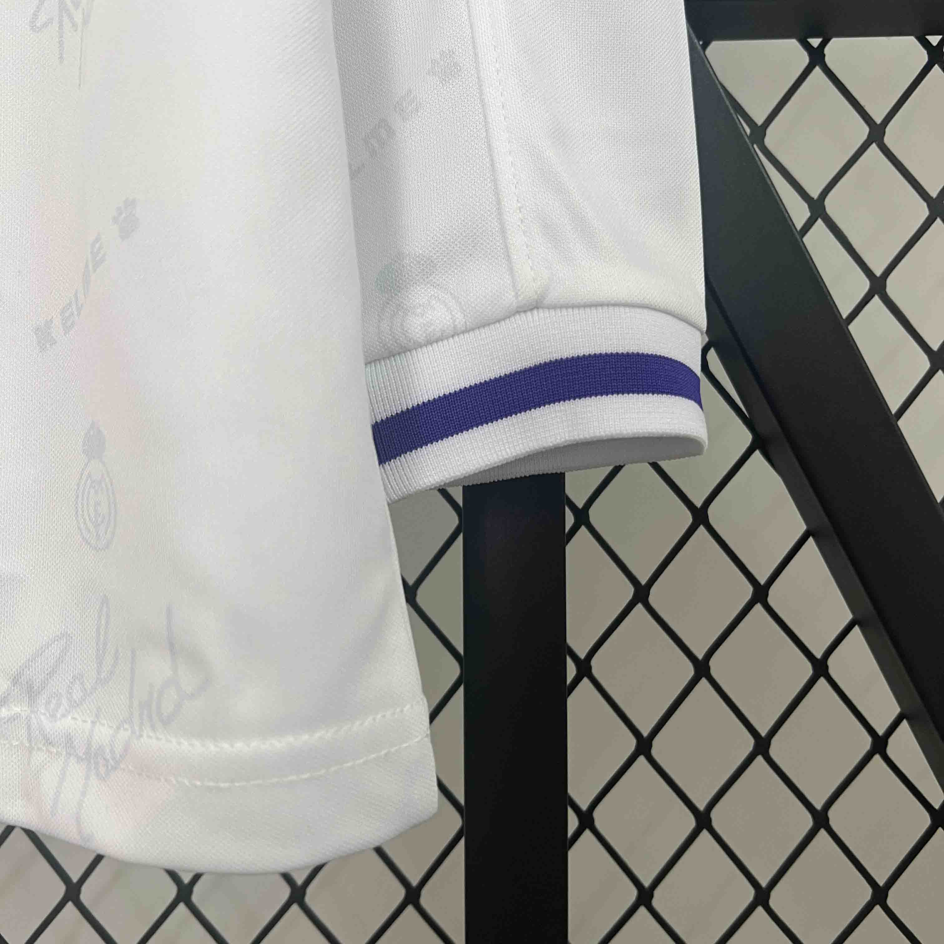 AlphaJersey-Retro Real Madrid 1994-96 Home Long Sleeve Jersey
