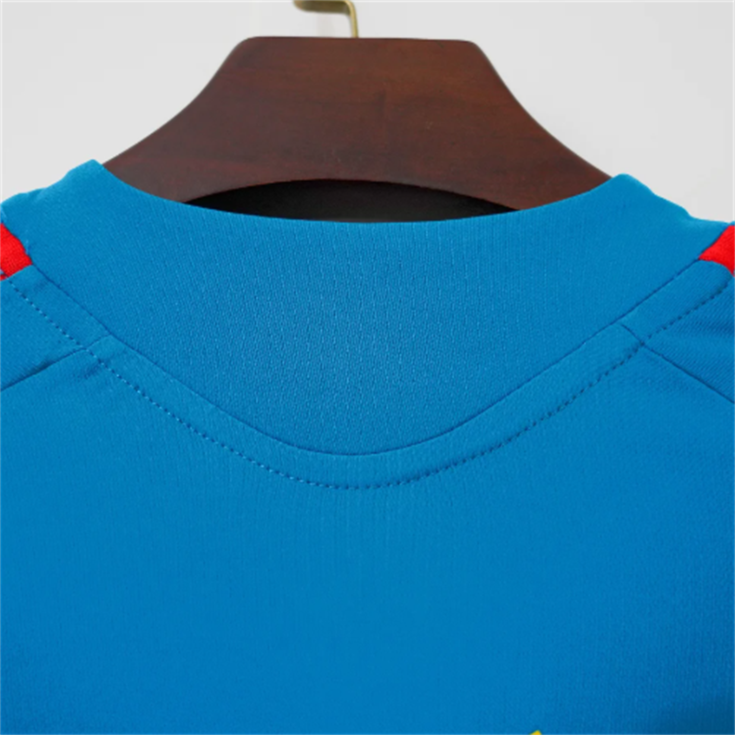 AlphaJersey-Spain 2026 Blue Long Sleeves Training Jersey - Fans Version