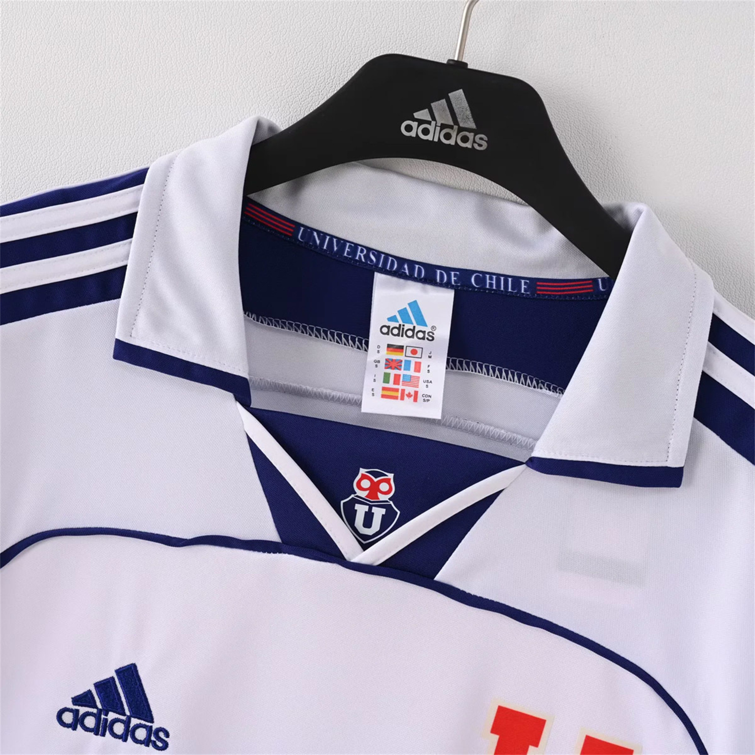 AlphaJersey-Retro Universidad De Chile 1999-00 Away White Jersey