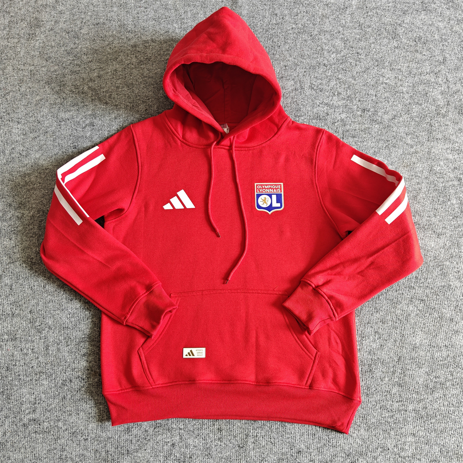 AlphaJersey-Lyon 25-26 Home Unisex Pullover Hoodie