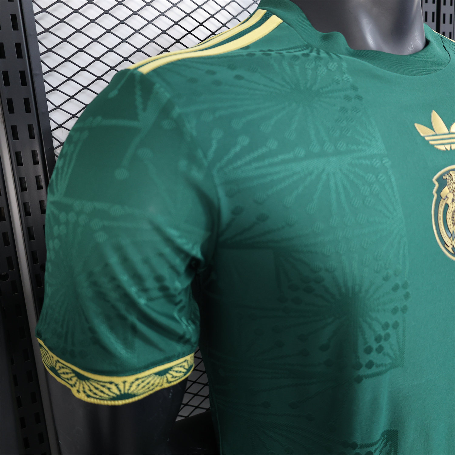 AlphaJersey-Mexico 2025 Gold Cup Special Edition Green Jersey - Player Version