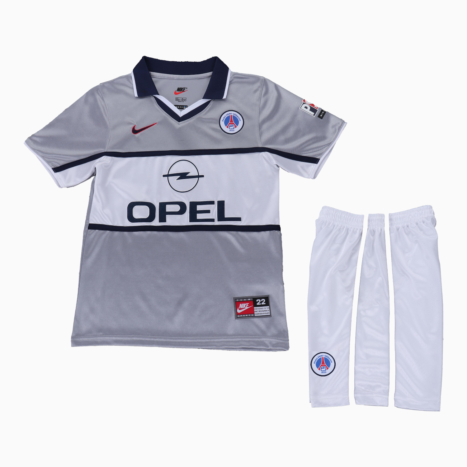 AlphaJersey-Retro Paris Saint-Germain PSG 2000-01 Away Kids Kit