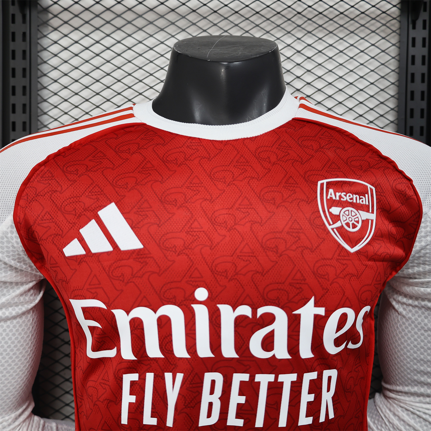 AlphaJersey-Arsenal 25-26 Home Long Sleeves Jersey - Player Version
