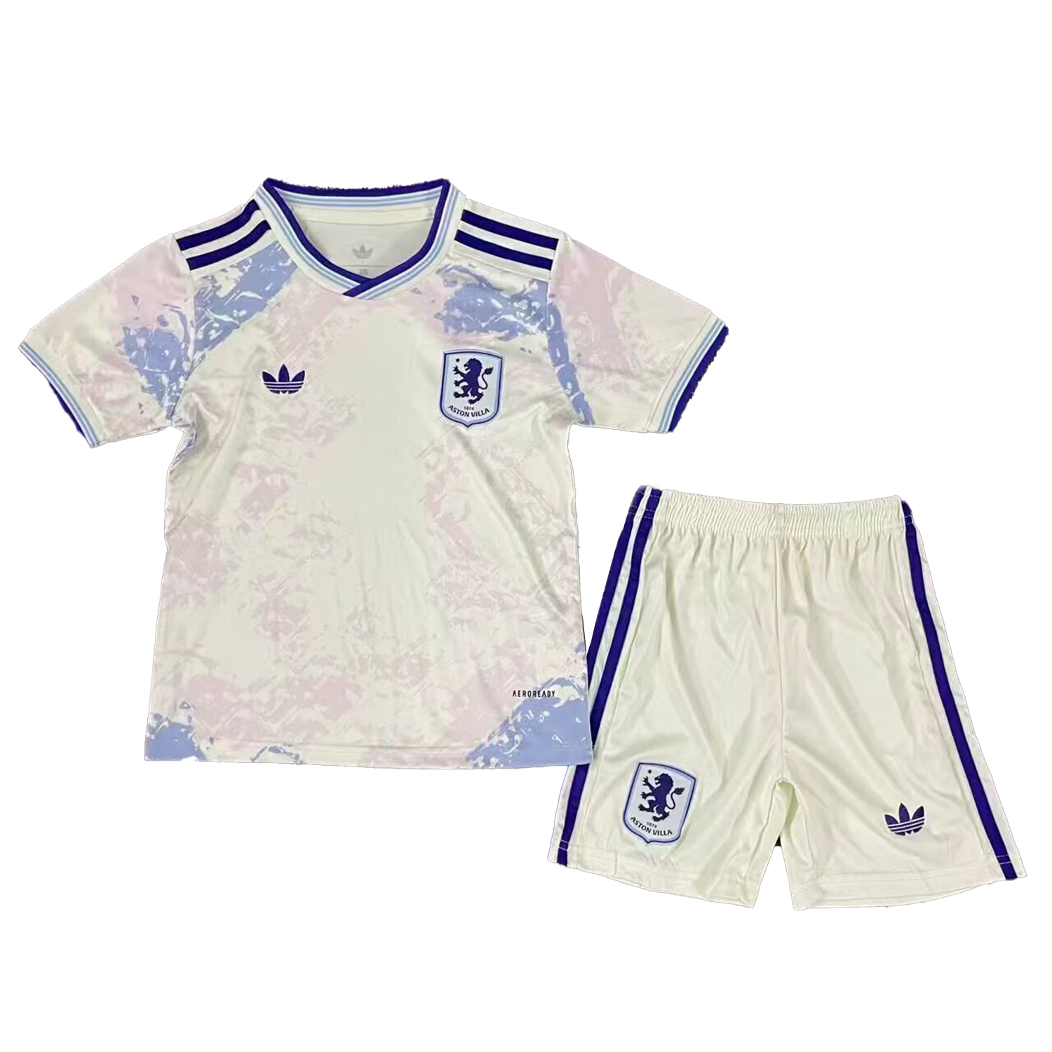 AlphaJersey-Aston Villa 25-26 Third Unsponsored Kids Kit