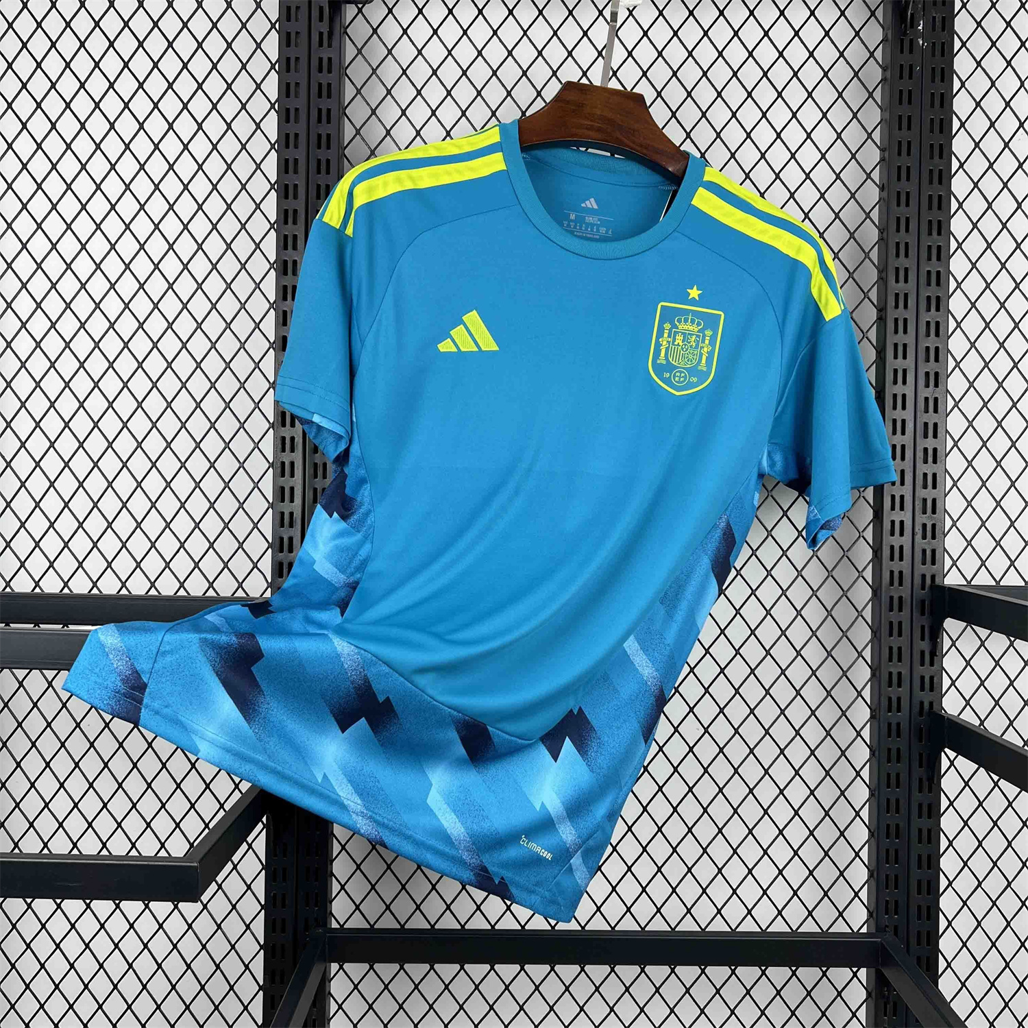 AlphaJersey-Spain 2026 Goalkeeper Blue Jersey - Fans Version