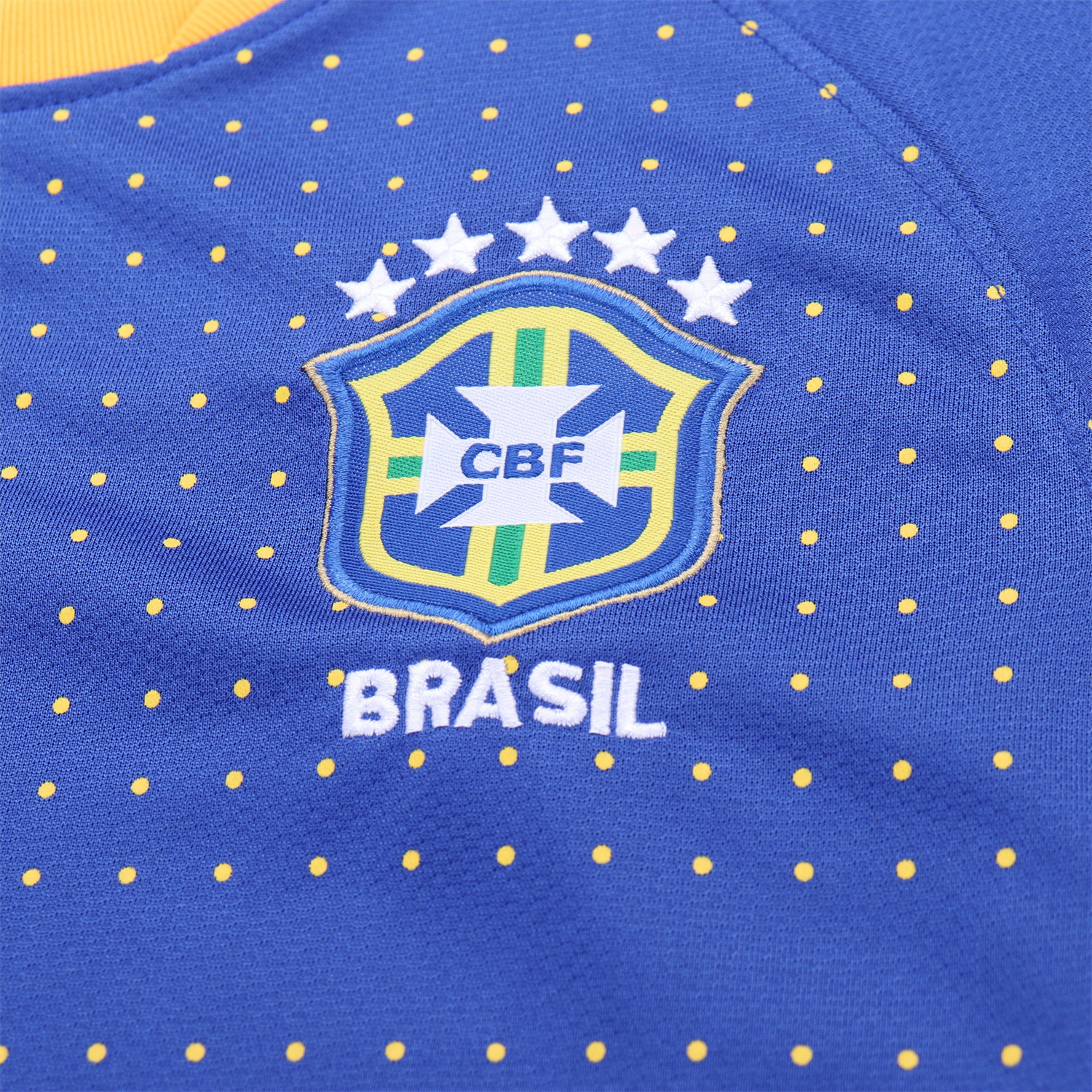 AlphaJersey-Retro Brazil 2010 Away Kids Kit