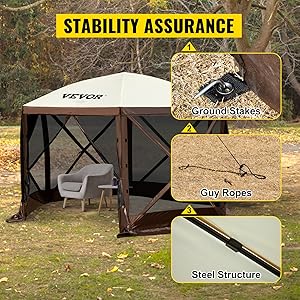 clam tent shelter,clam tent,backyard tent,screened in gazebo,gazelle gazebo,hot tub gazebo