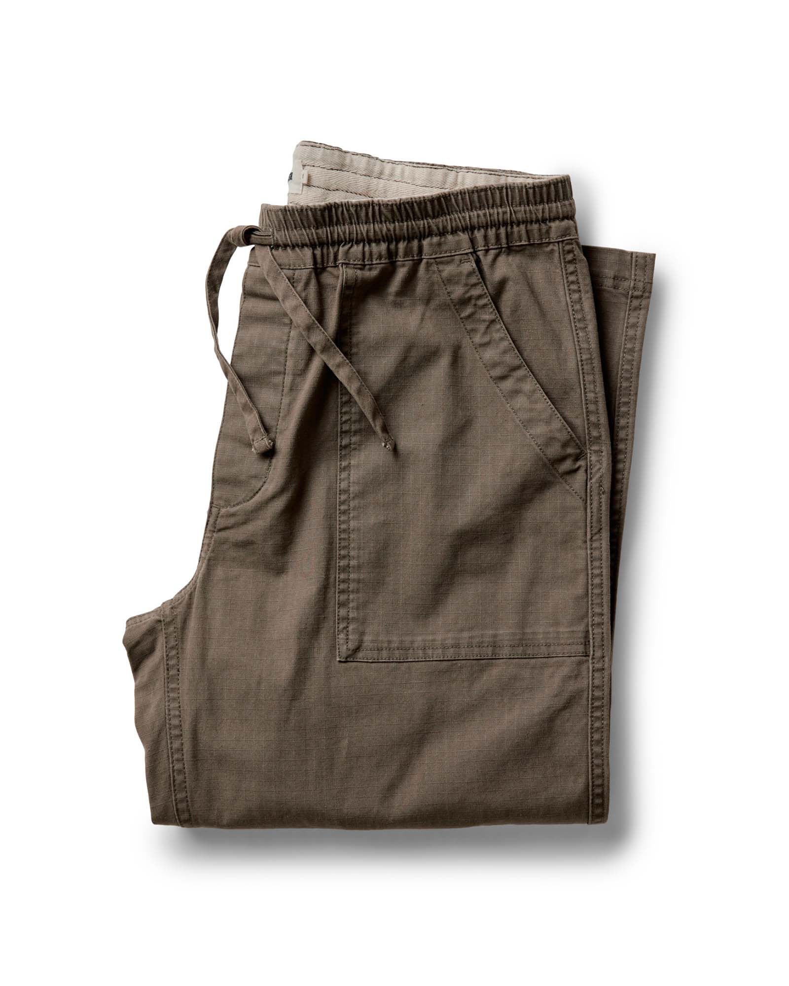The Breakwater Pant in Mushroom Ripstop | Modern Menswear by yycbvcnbmmnbm