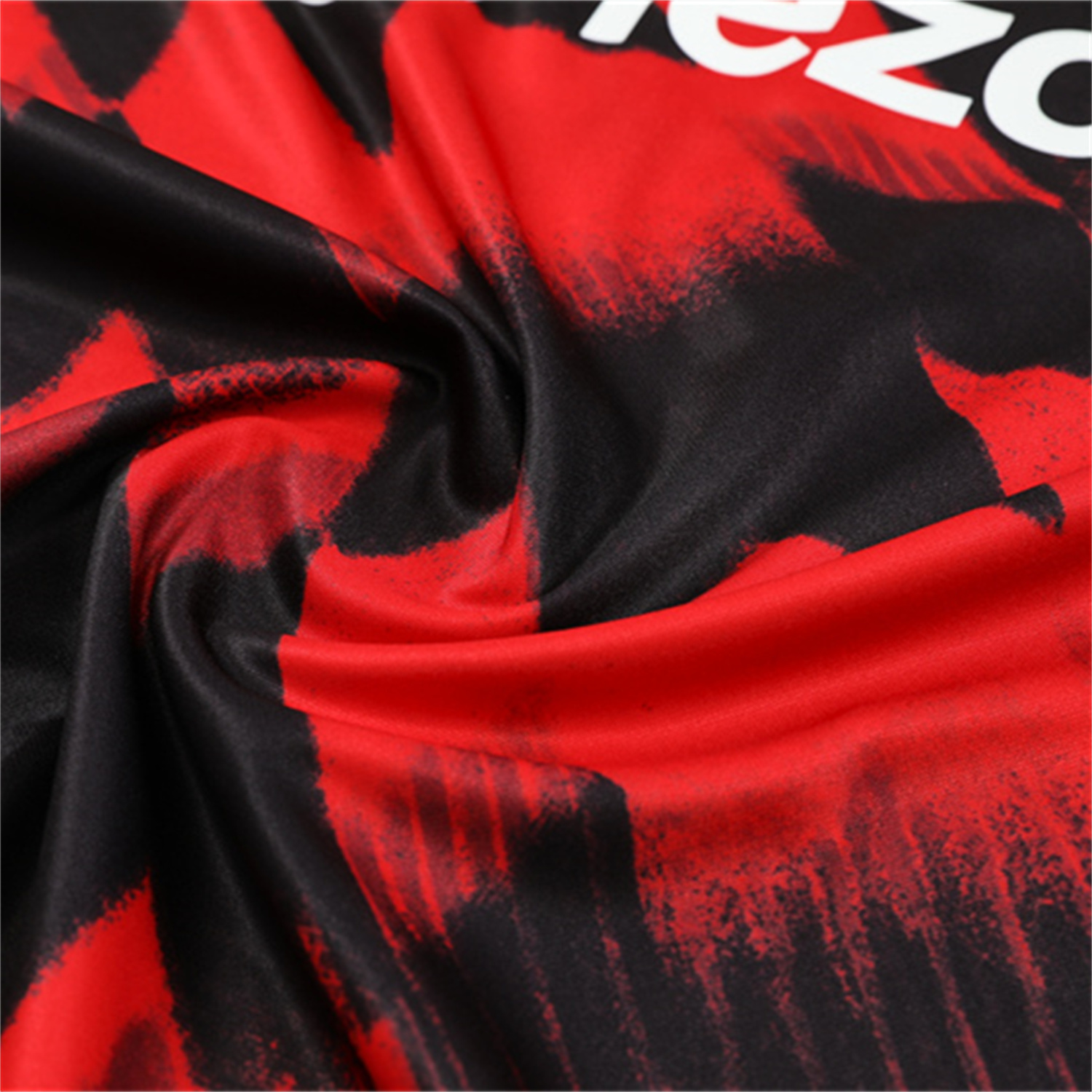 AlphaJersey-Manchester United 25-26 Kid Long Sleeves Training Set - Red-Black Top & Black Pants