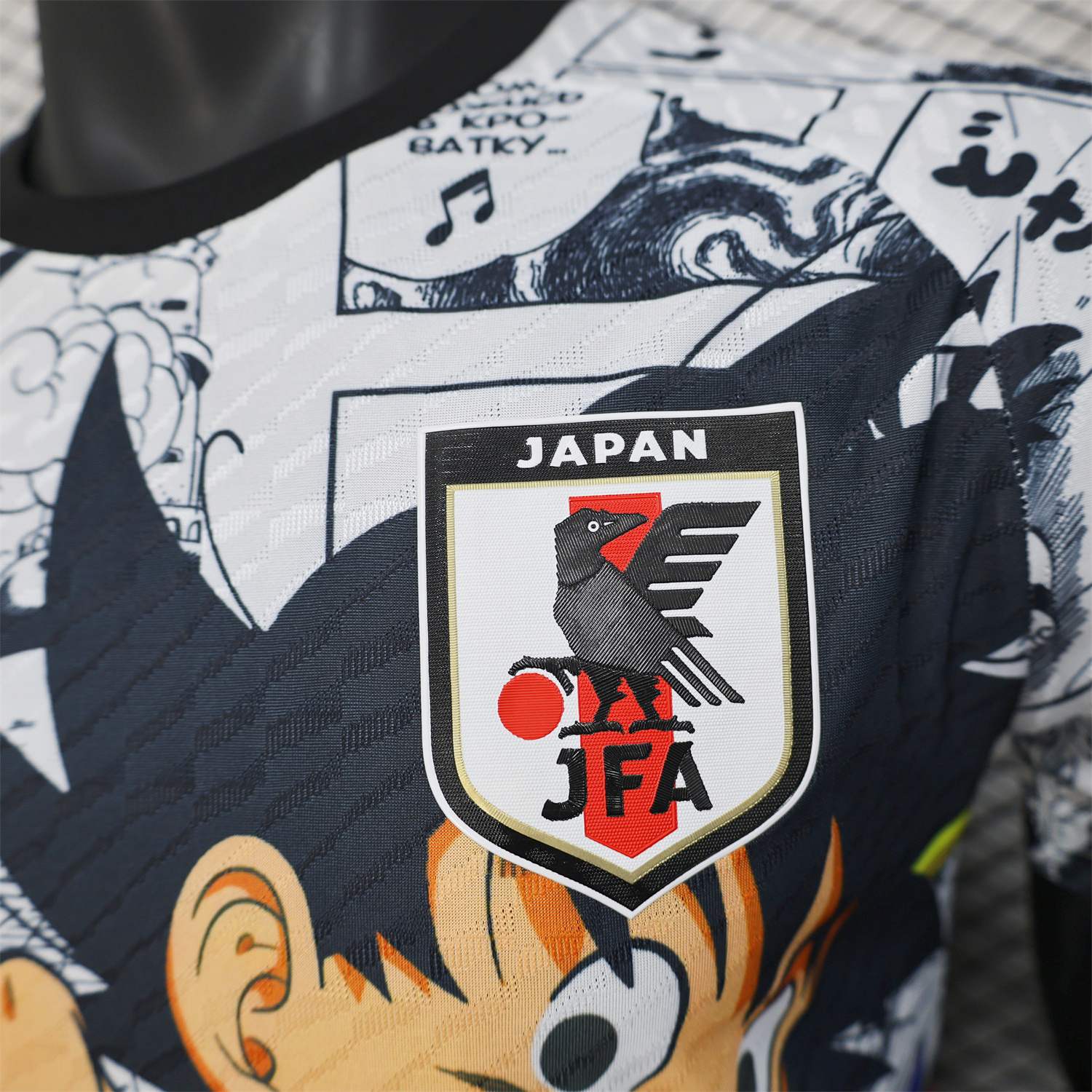 AlphaJersey-Japan 25-26 Little Son Goku Yellow Cloud White Special Edition Jersey - Player Version