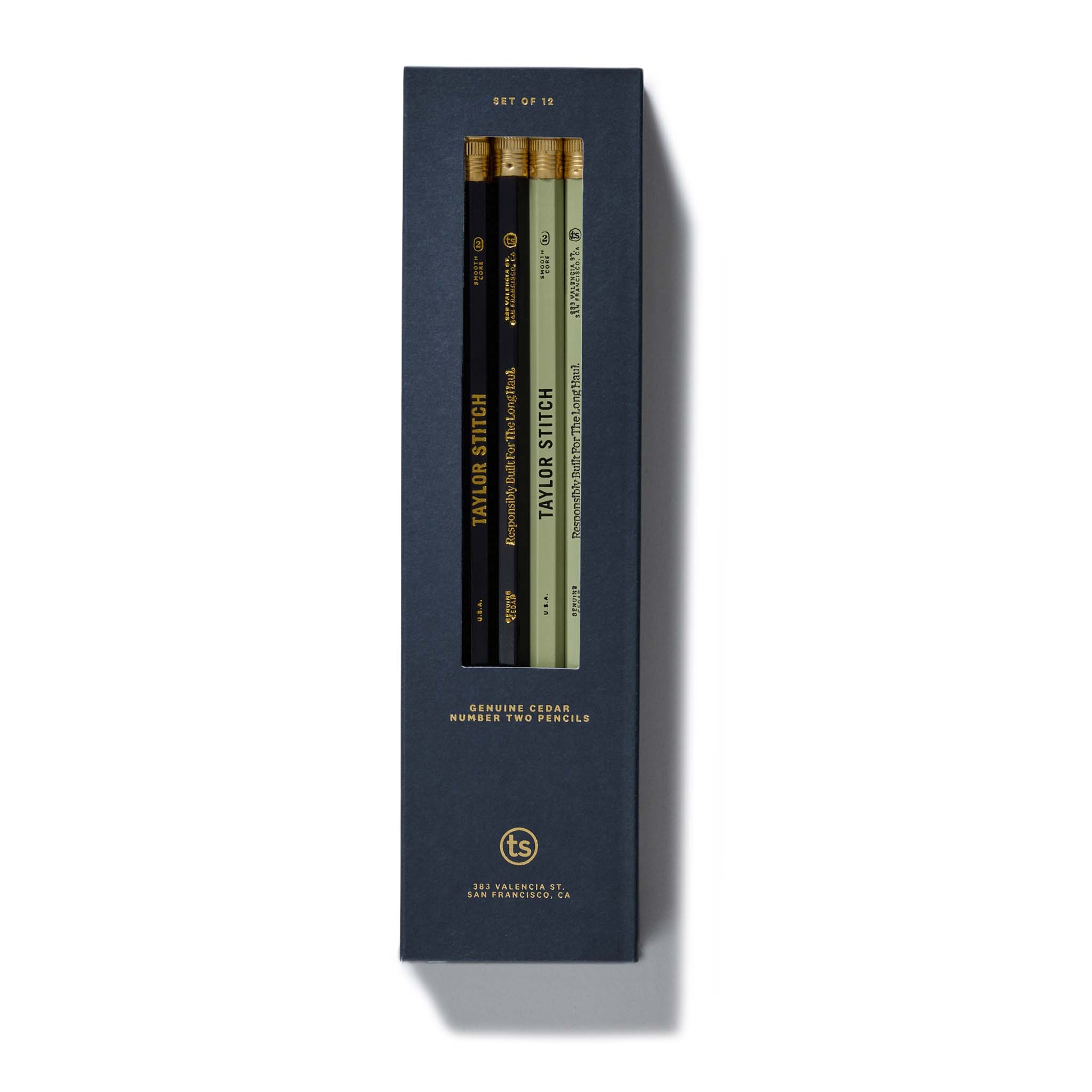 The Cedar Hex Pencil (12-Pack) | Modern Menswear by yycbvcnbmmnbm