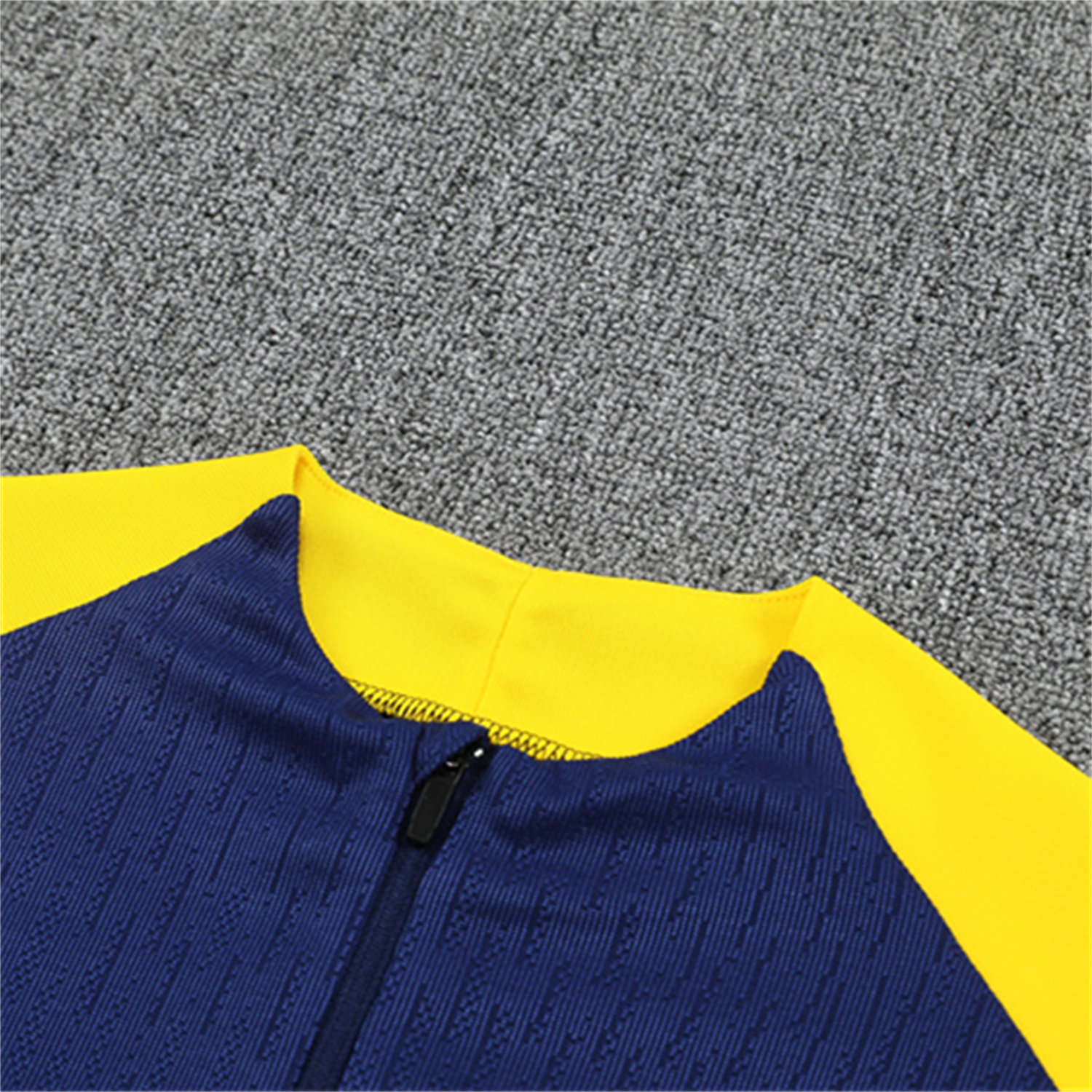 AlphaJersey-Atletico Madrid 25-26 Kid Long Sleeves Training Set - Royal Blue Top & Royal Blue Pants