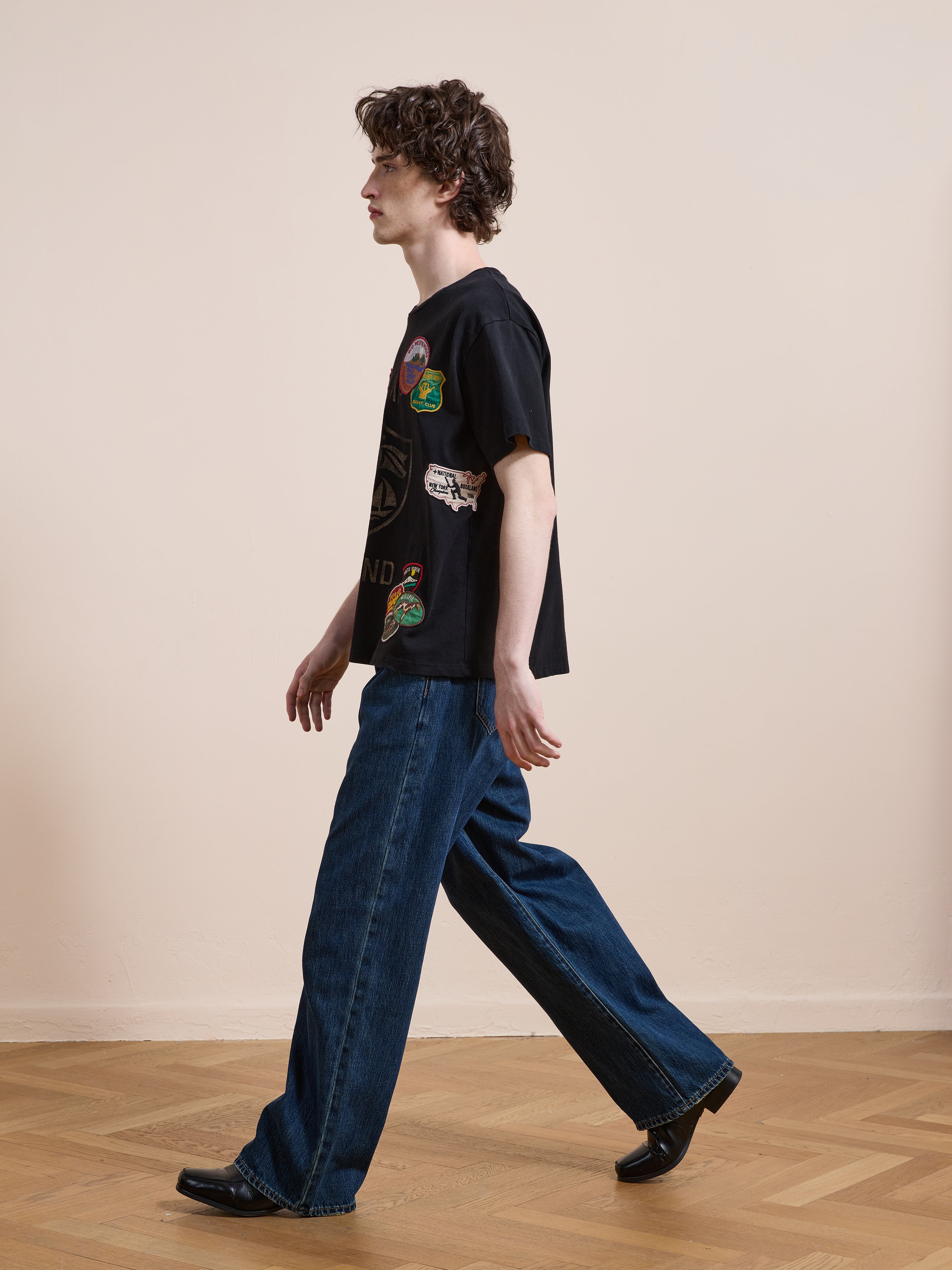 Patchwork Camp Tee | Modern Menswear by yycbvcnbmmnbm