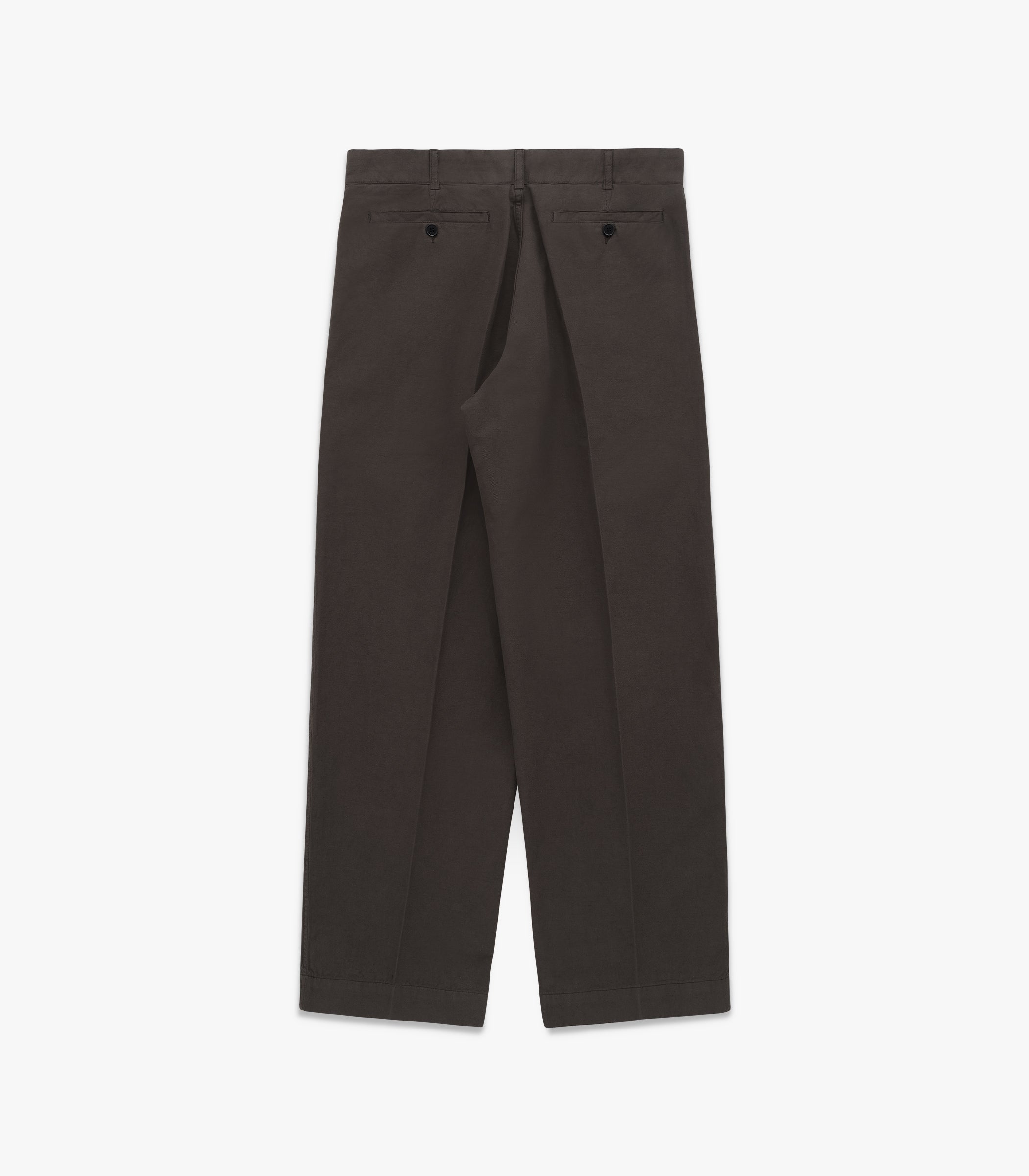 Canal Pleated Twill Cotton & Linen Pant | Modern Menswear by yycbvcnbmmnbm