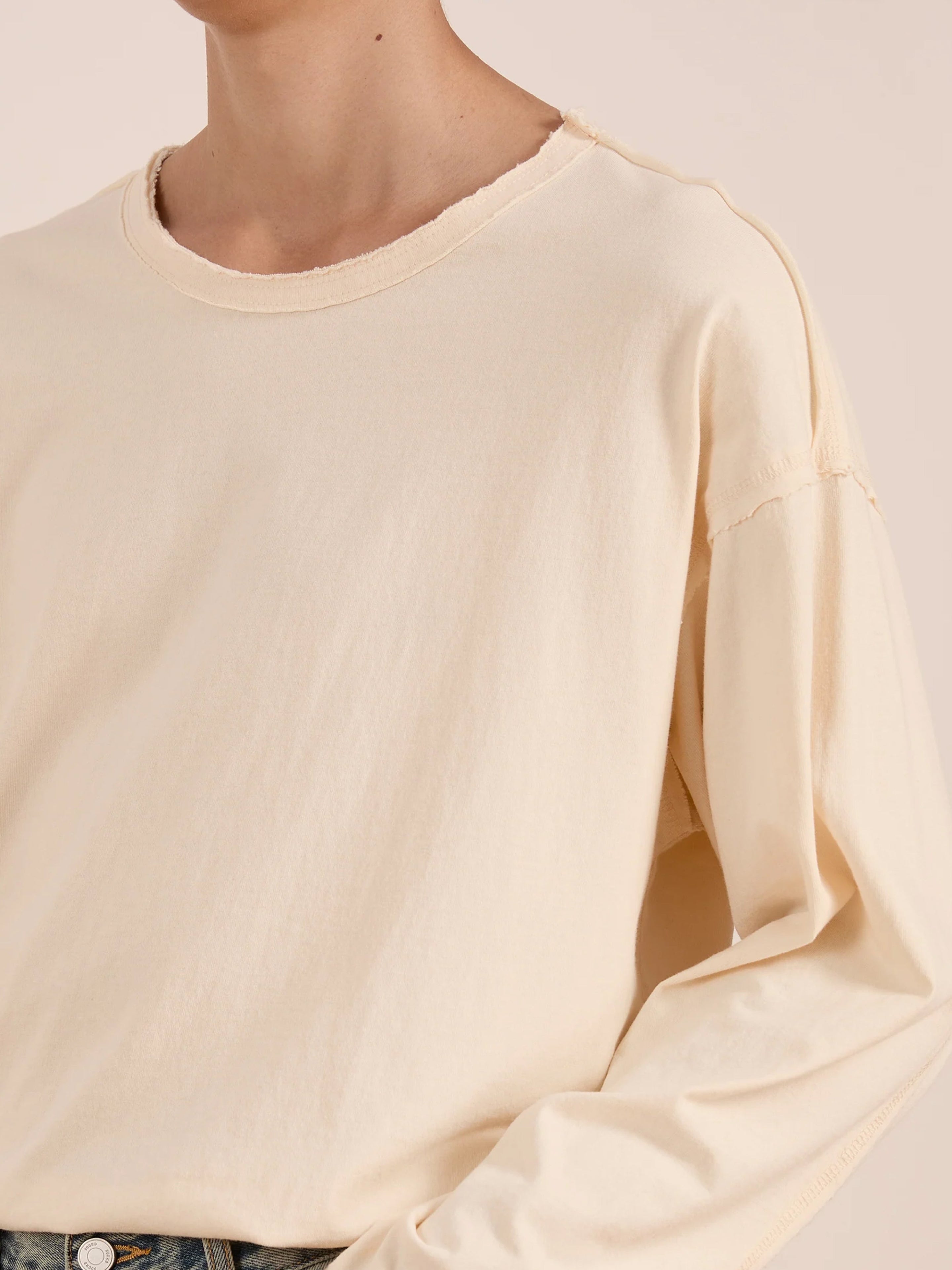 Reversed LS Tee | Modern Menswear by yycbvcnbmmnbm