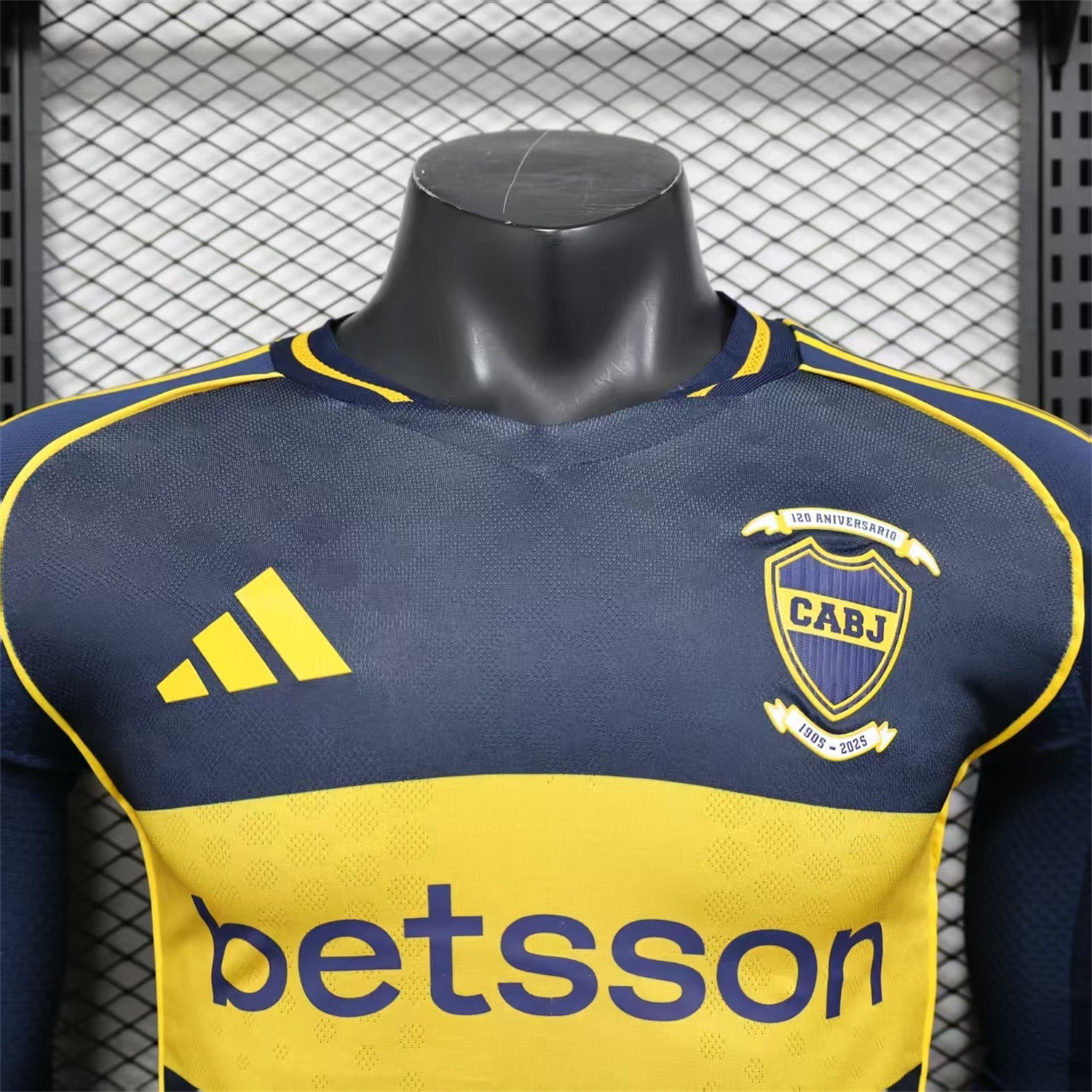 AlphaJersey-Boca Juniors 25-26 Home Long Sleeves Jersey - Player Version