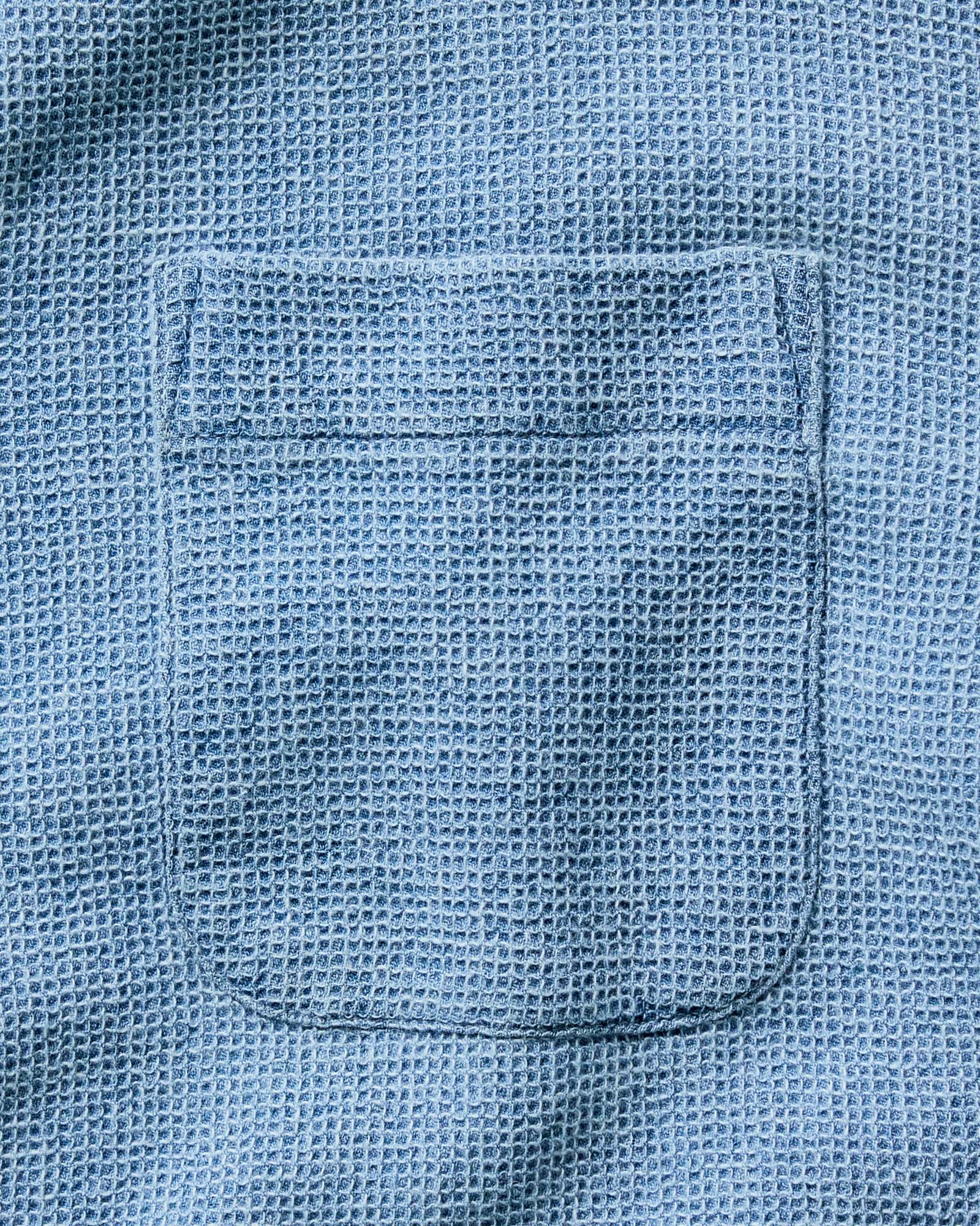 The Jack in Washed Indigo Waffle | Modern Menswear by yycbvcnbmmnbm