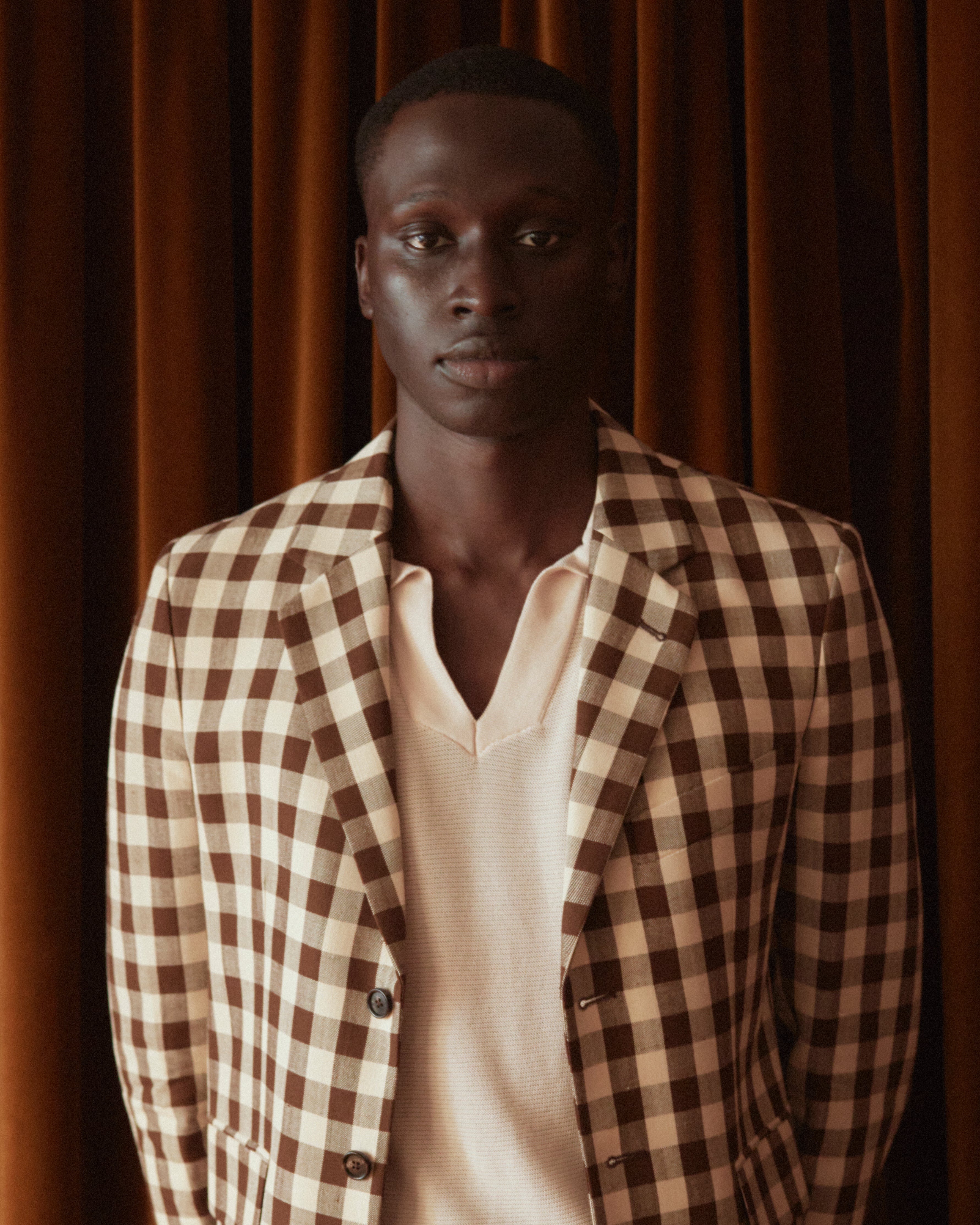Gilbert Check Single-Breasted Suit Jacket | Modern Menswear by yycbvcnbmmnbm