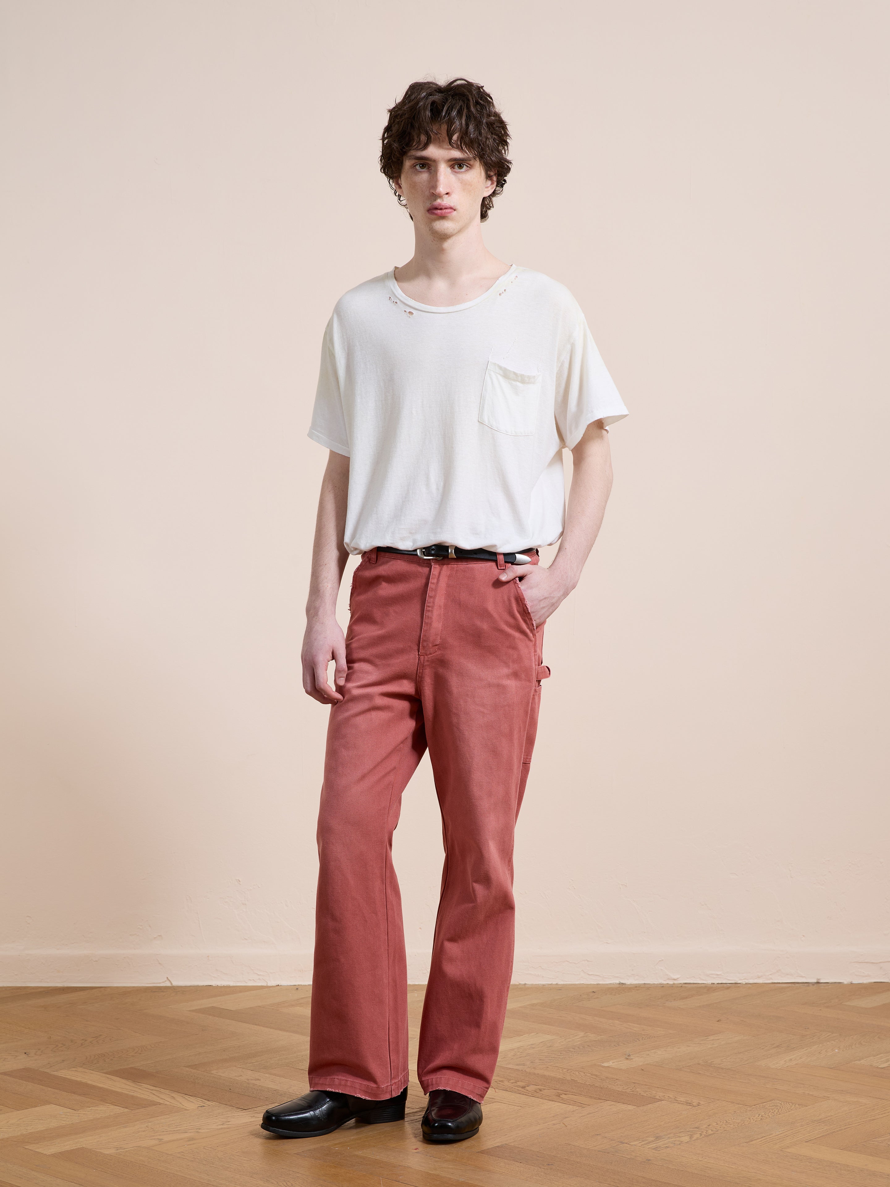 Canvas Faded Pants | Modern Menswear by yycbvcnbmmnbm