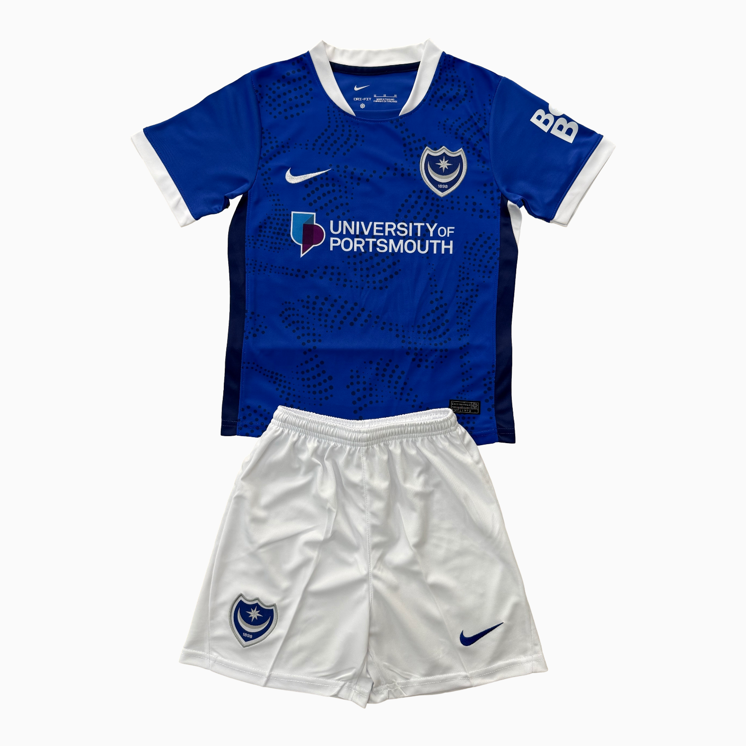 AlphaJersey-Portsmouth 25-26 Home Kids Kit