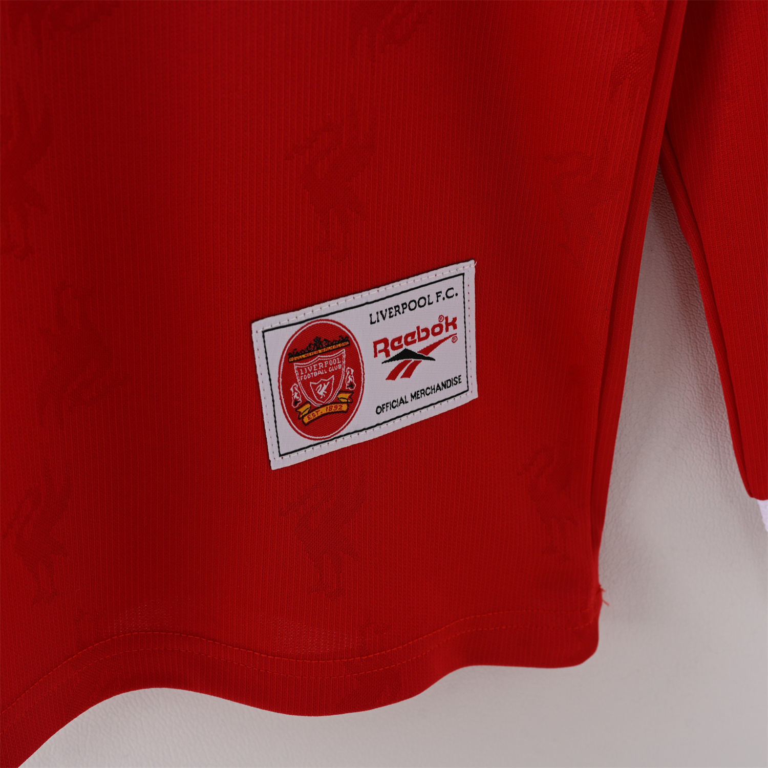 AlphaJersey-Retro Liver.pool 1996-97 Home Long Sleeves Jersey